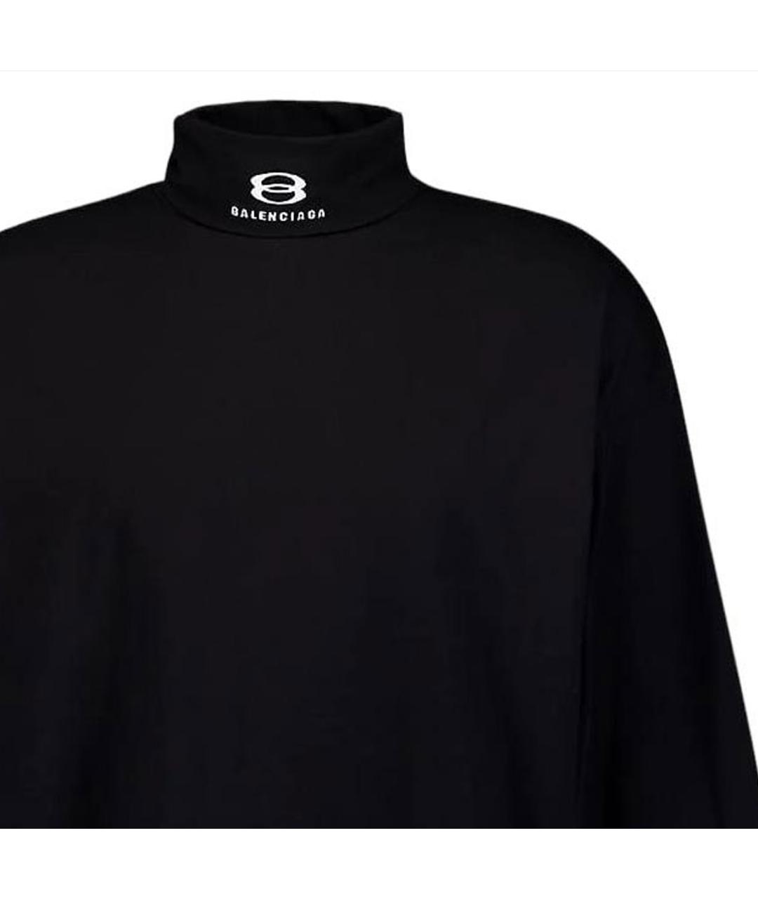 BALENCIAGA Черный джемпер / свитер, фото 3