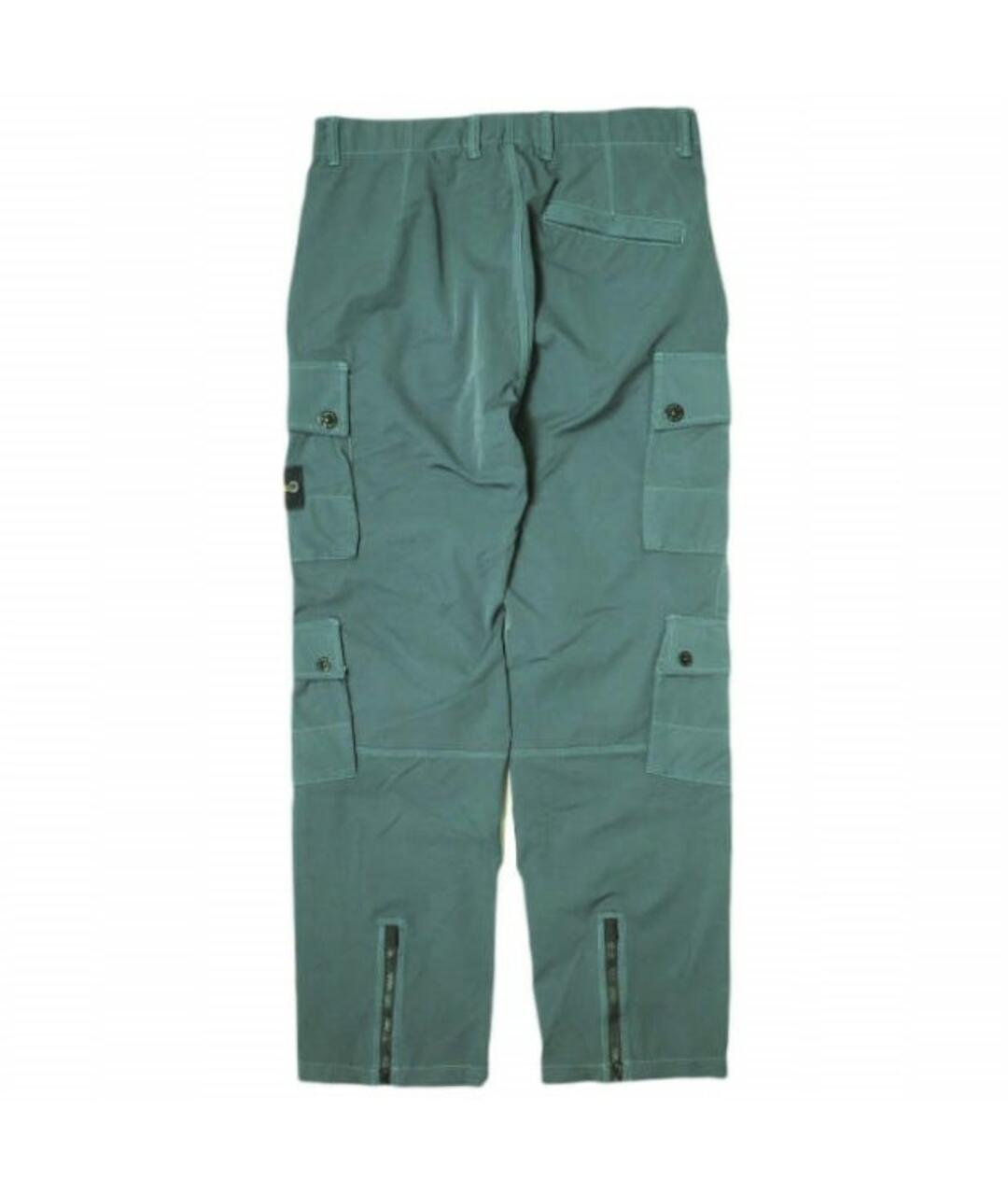 STONE ISLAND Синие повседневные брюки, фото 2