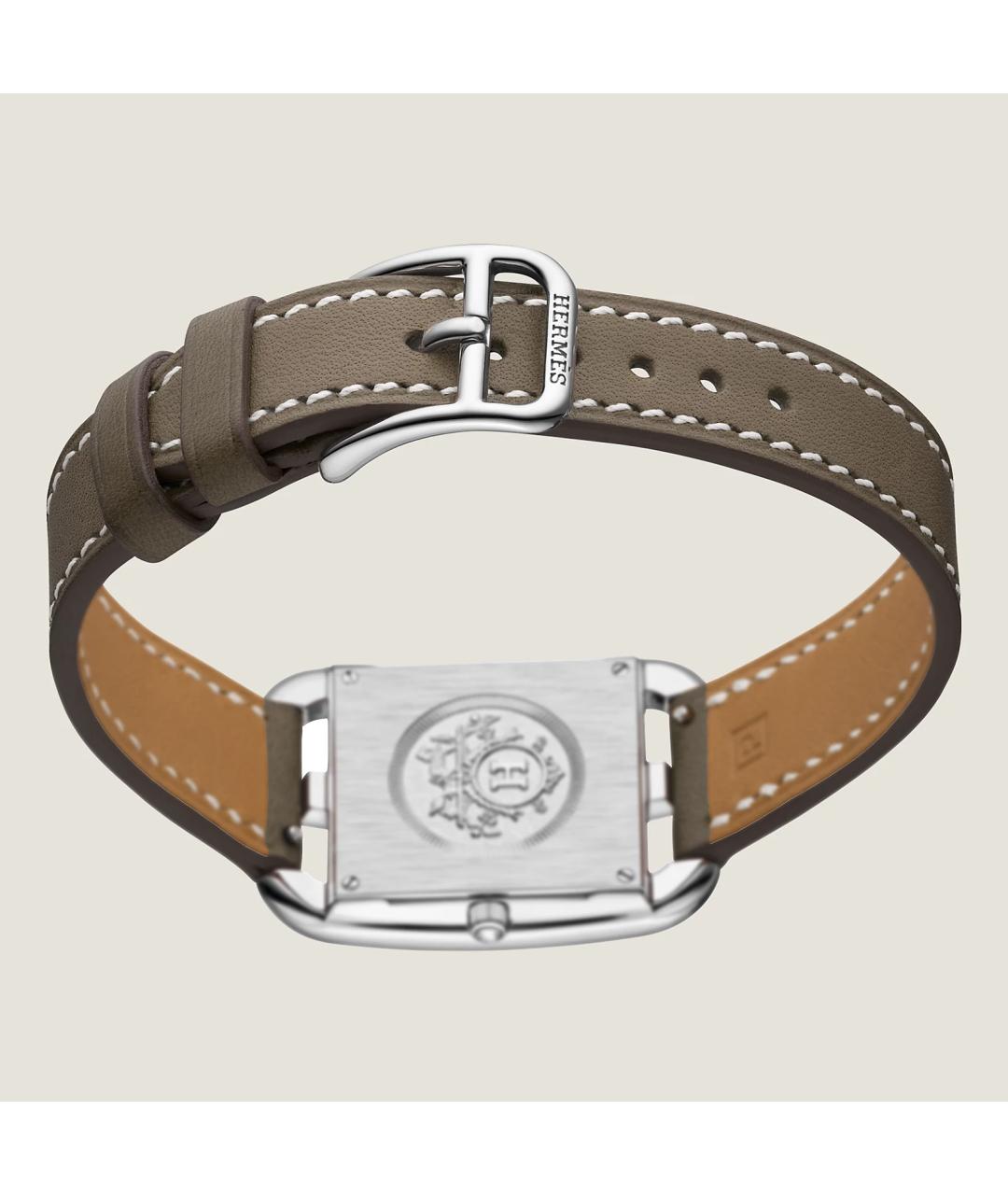 HERMES Серые стальные часы, фото 4