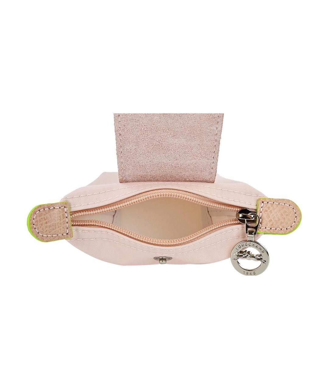 LONGCHAMP Розовый кошелек, фото 4