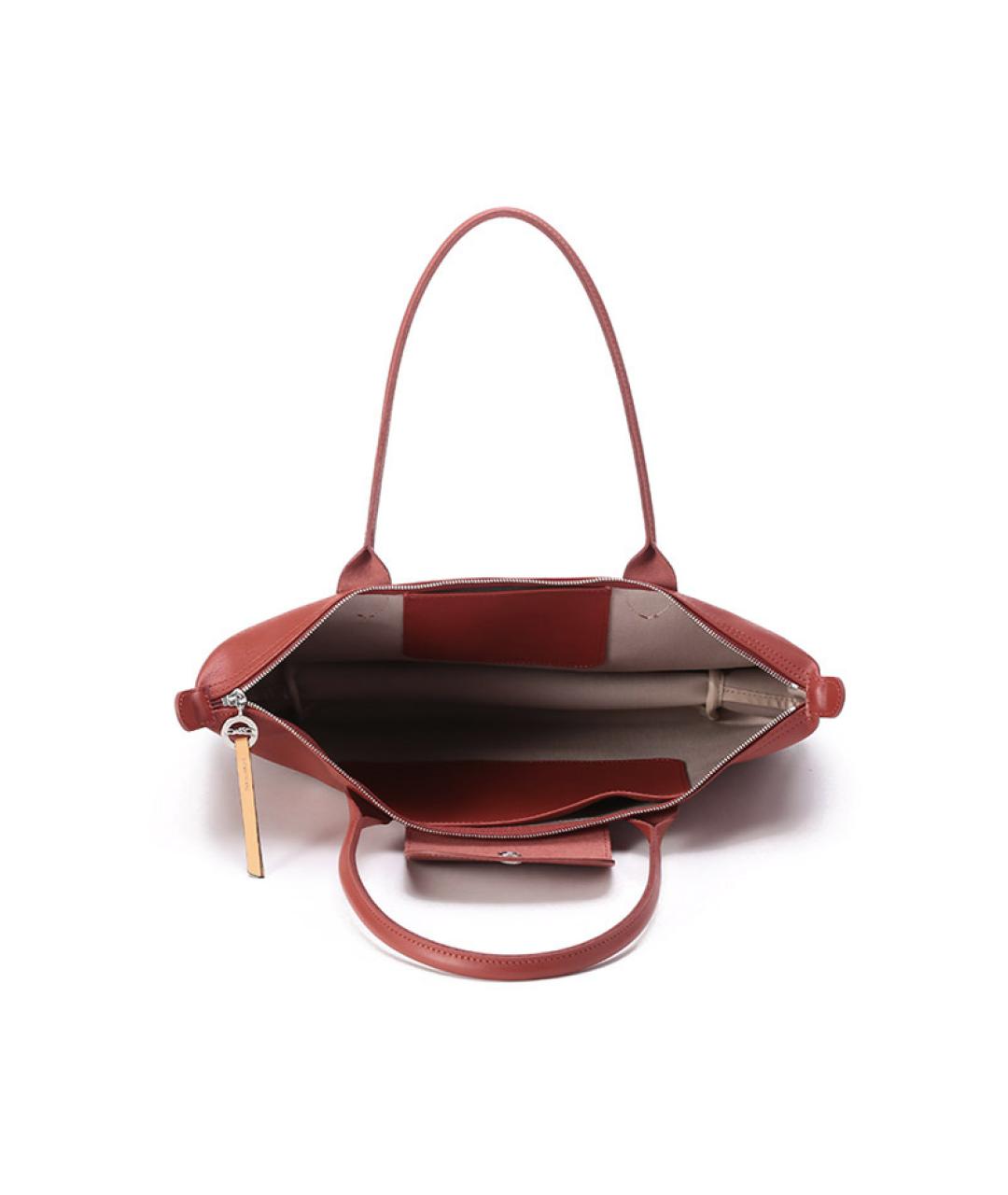 LONGCHAMP Кожаная сумка через плечо, фото 6