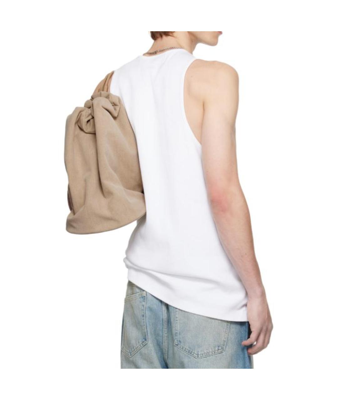 FEAR OF GOD ESSENTIALS Белая хлопковая майка, фото 5