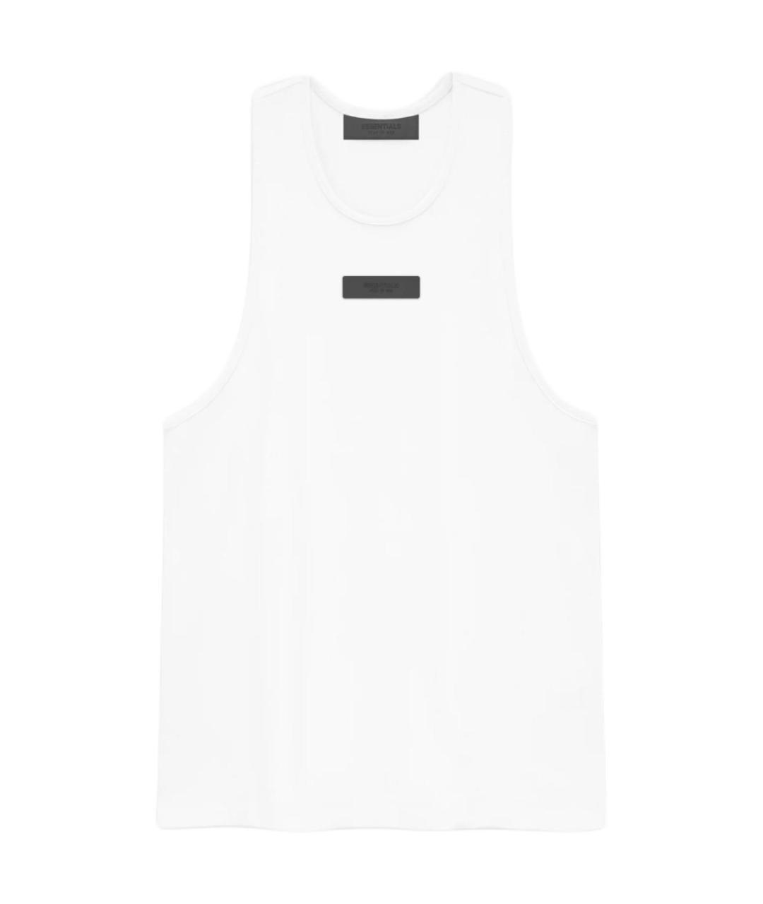 FEAR OF GOD ESSENTIALS Белая хлопковая майка, фото 1