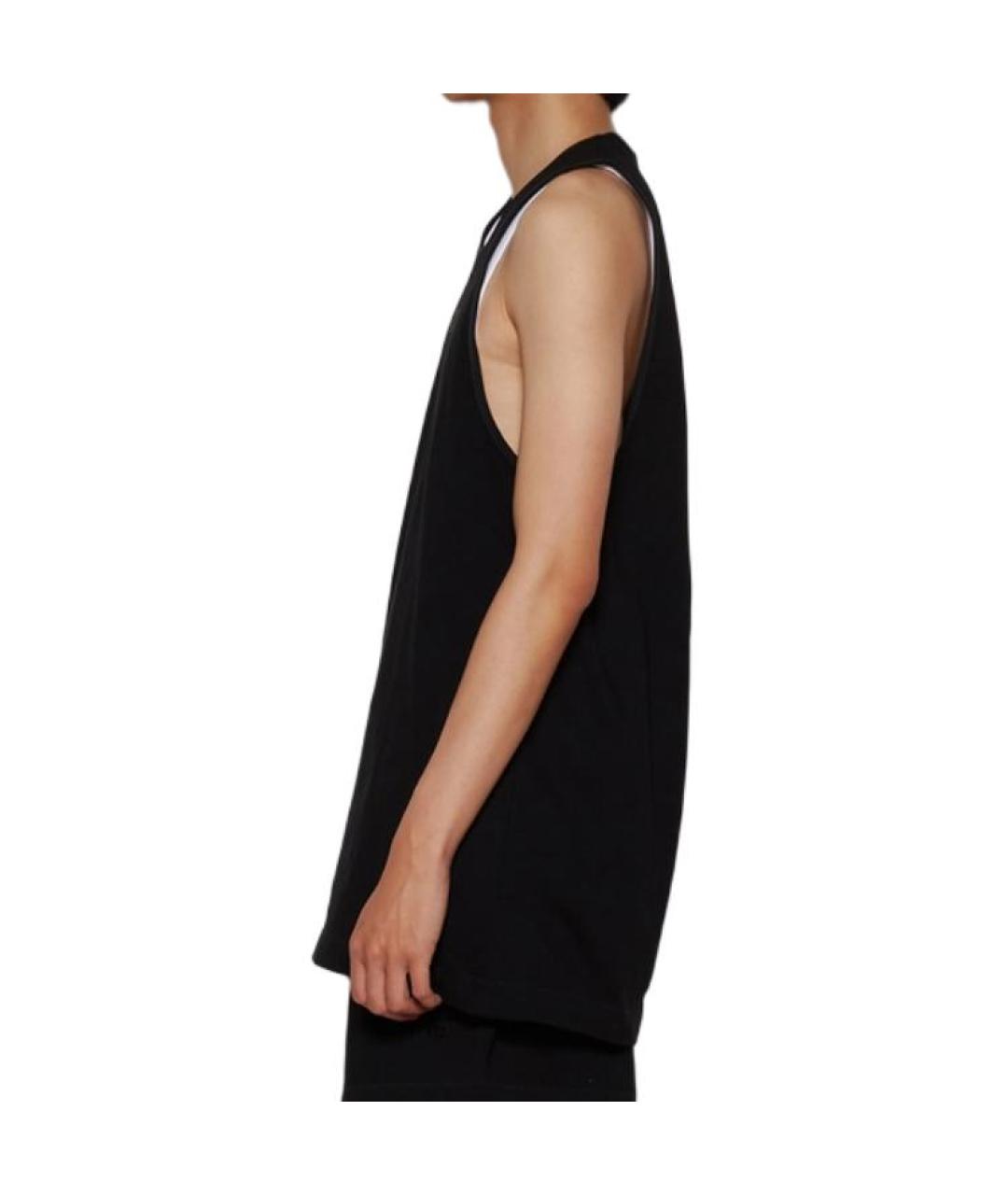 FEAR OF GOD ESSENTIALS Черная хлопковая майка, фото 4