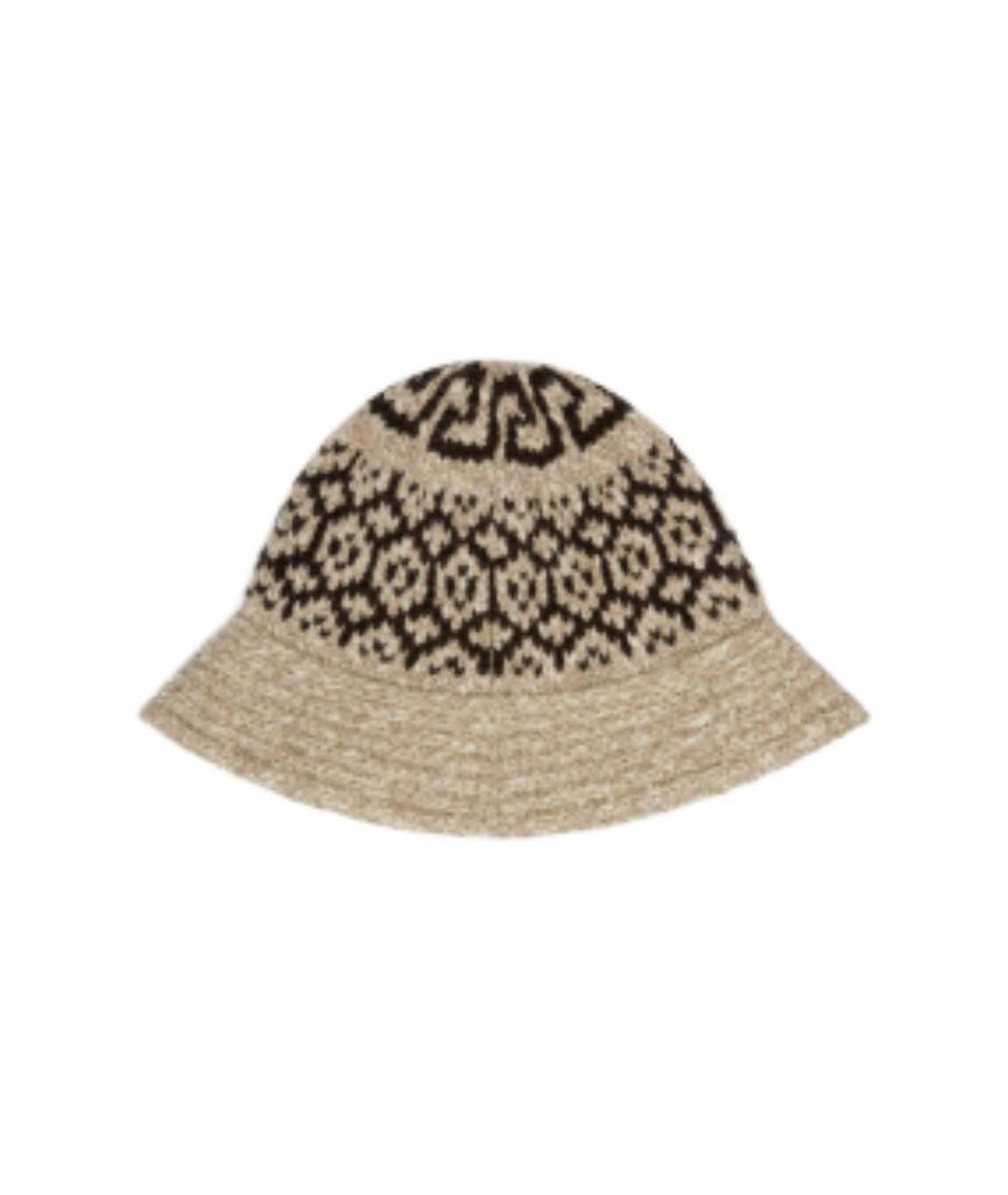 CELINE Бежевая шерстяная шляпа, фото 2