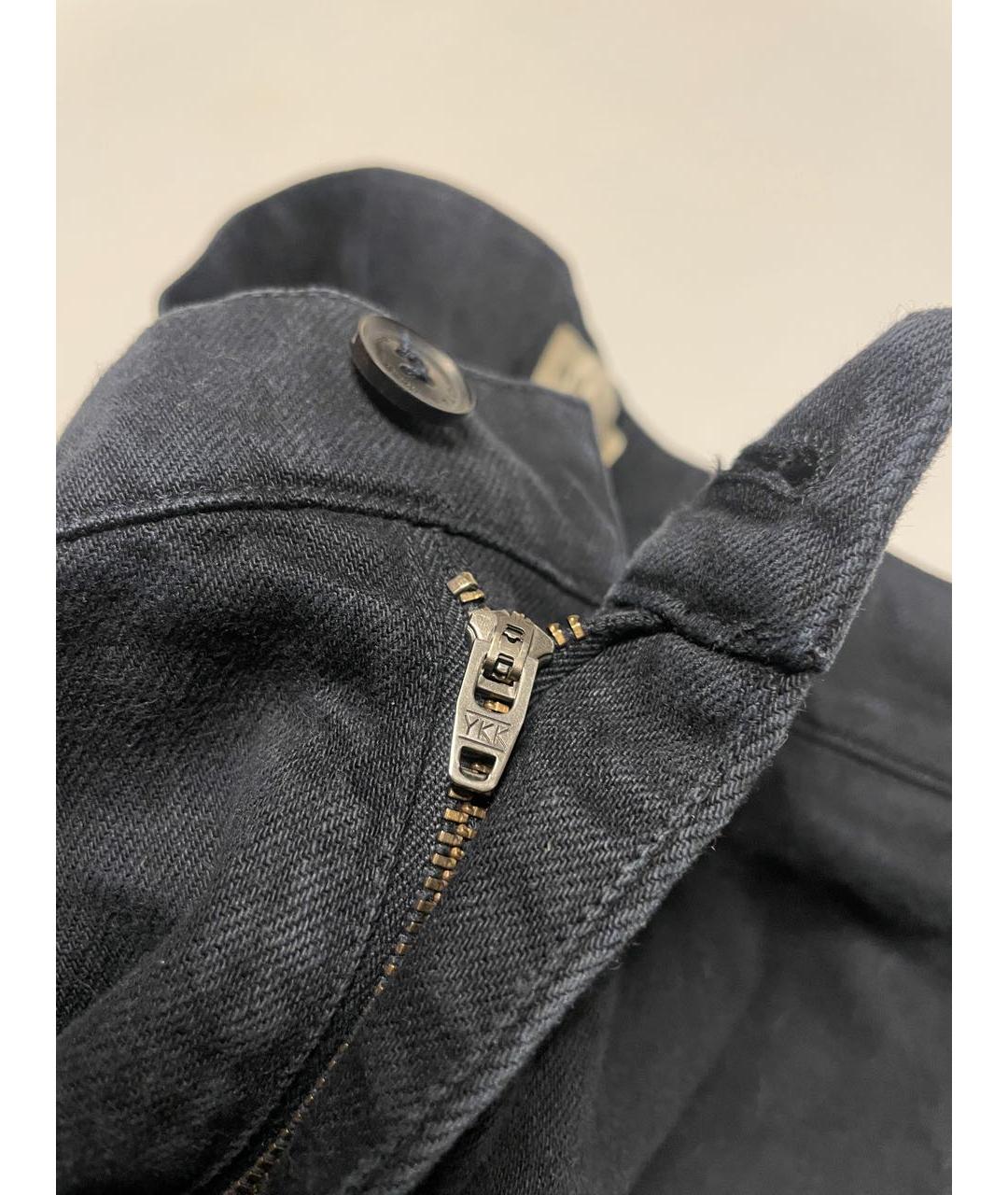 NILI LOTAN Черные хлопковые повседневные брюки, фото 4