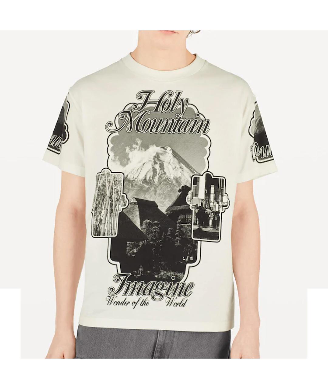 LOUIS VUITTON Мульти хлопковая футболка, фото 5