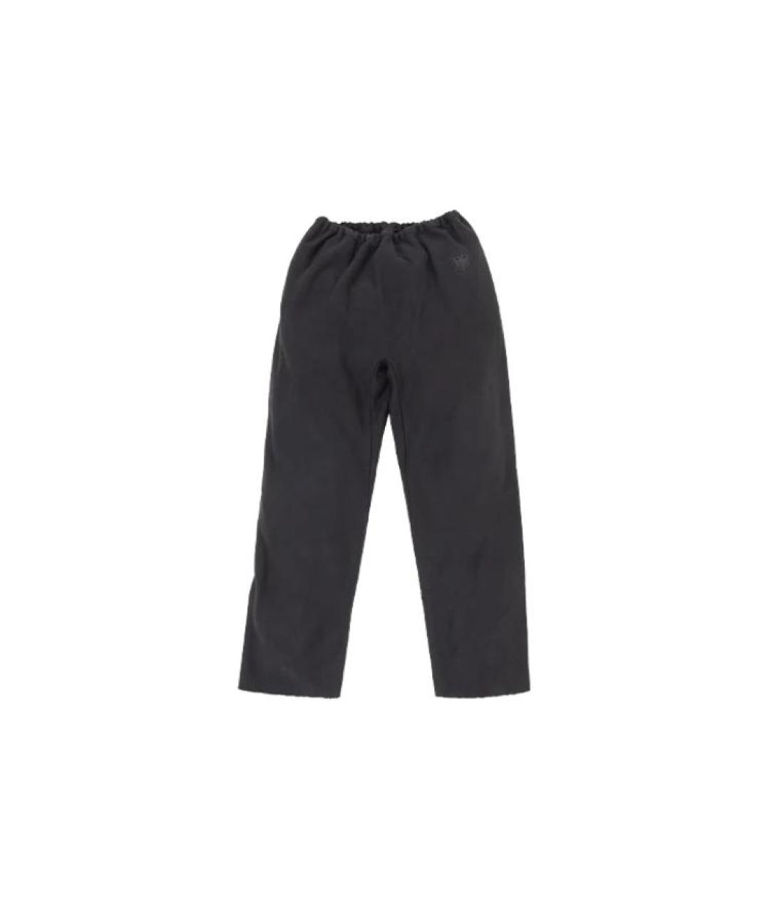 YEEZY Черные прямые брюки, фото 6