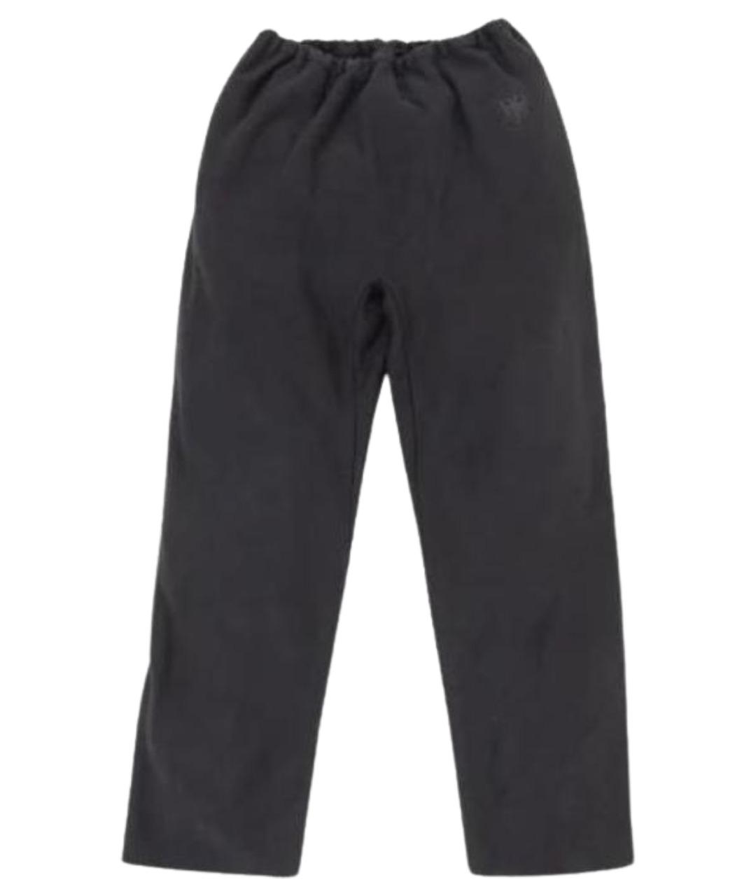 YEEZY Черные прямые брюки, фото 1