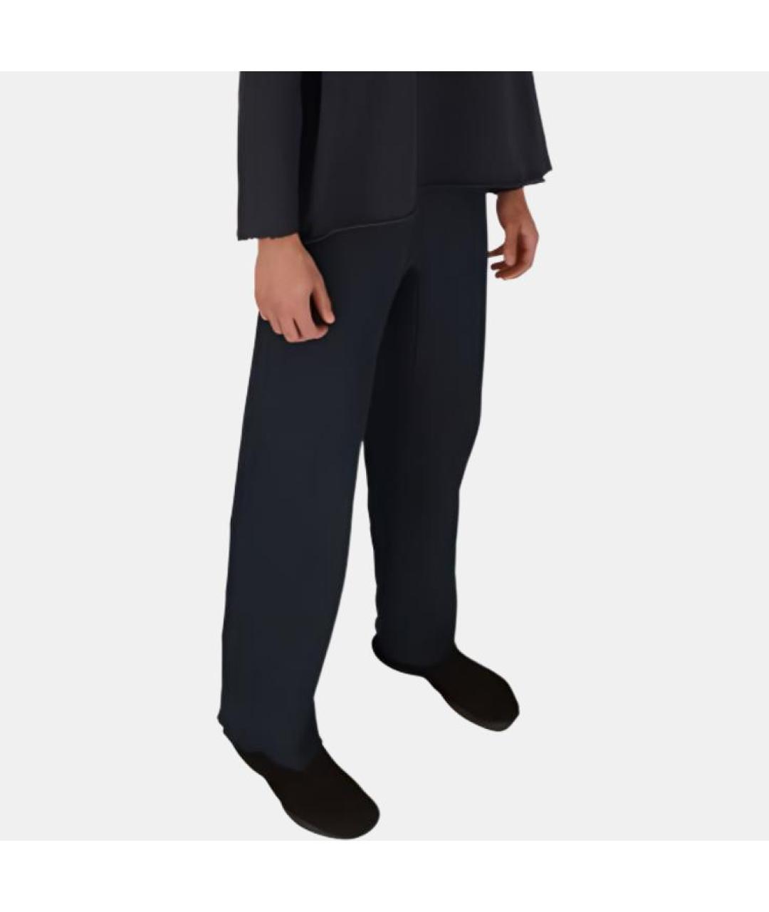 YEEZY Черные классические брюки, фото 3