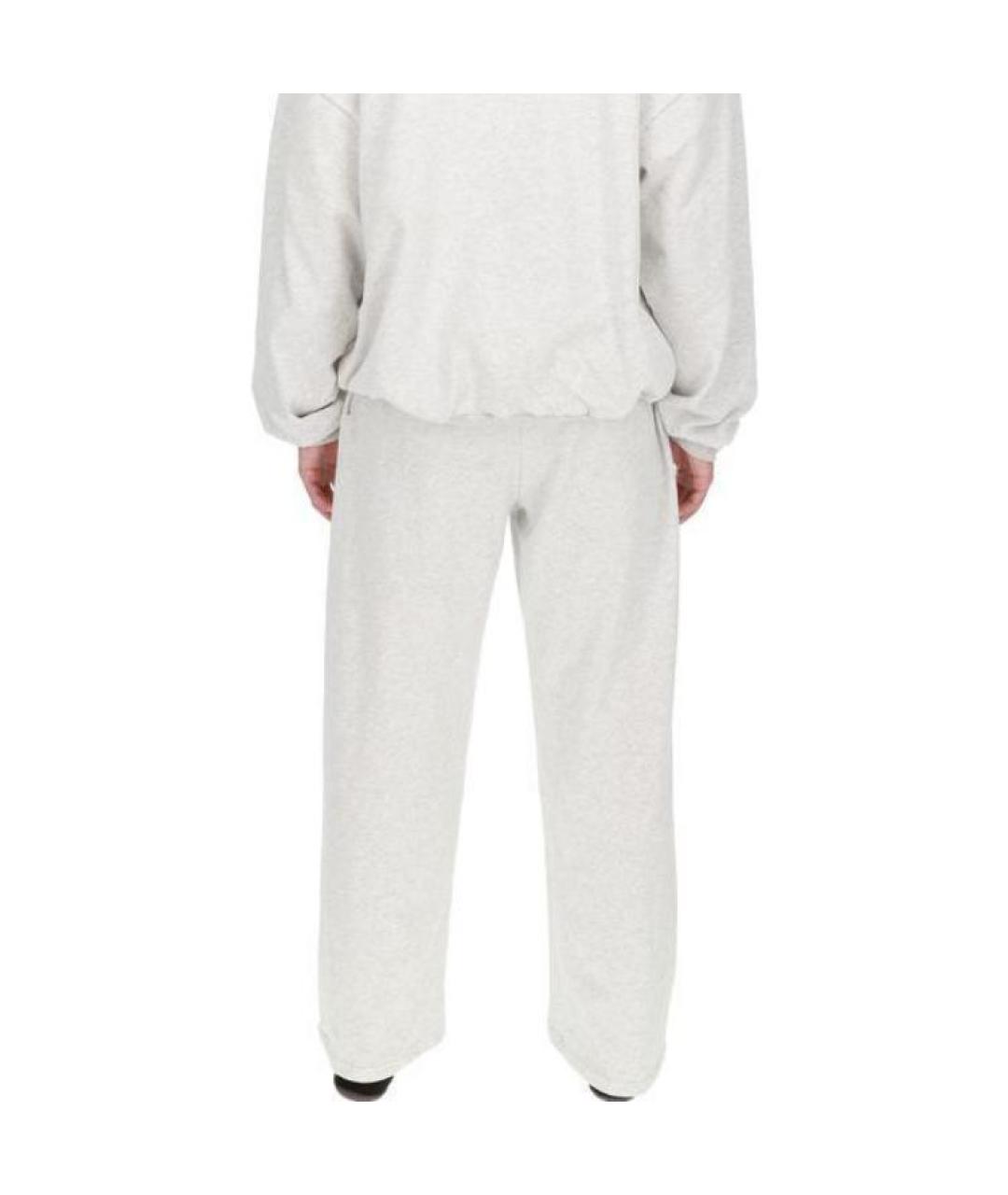 YEEZY Серые прямые брюки, фото 4