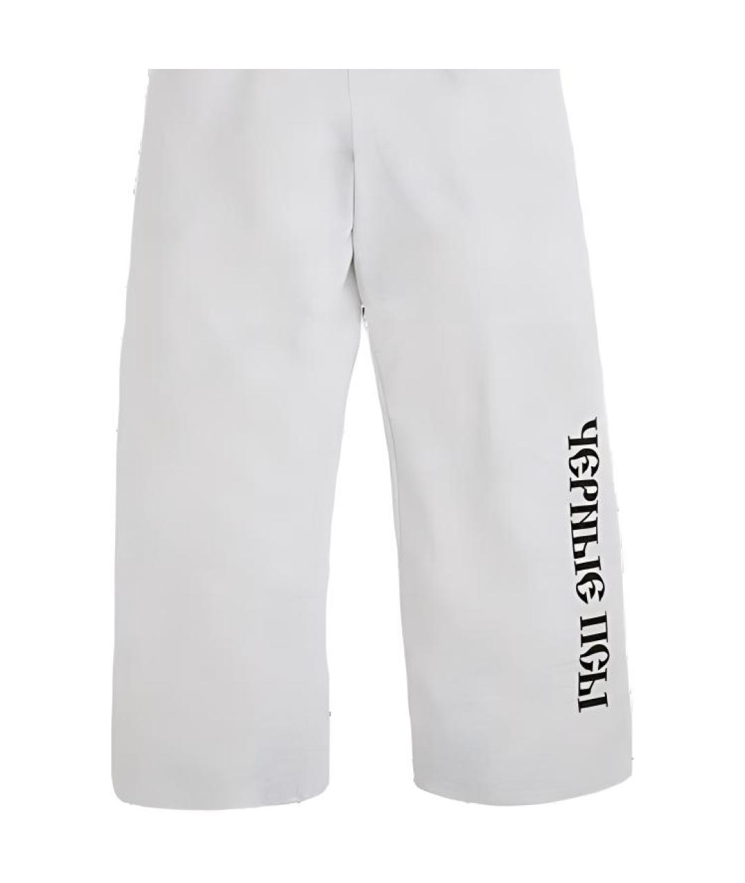 YEEZY Серые прямые брюки, фото 6