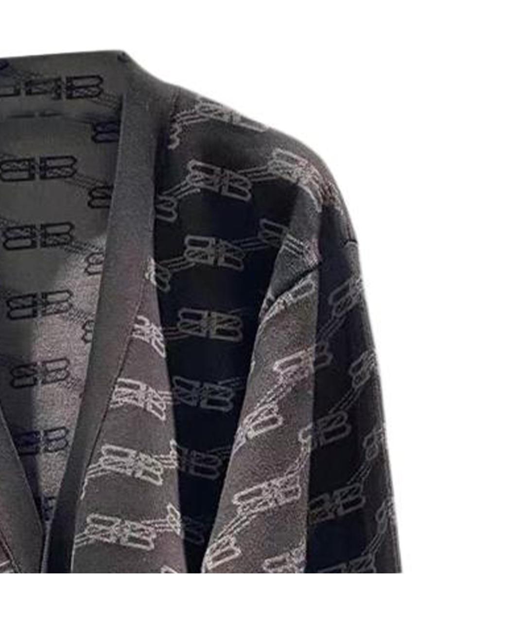 BALENCIAGA Черный кардиган, фото 2