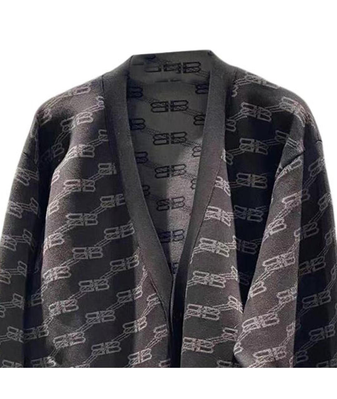 BALENCIAGA Черный кардиган, фото 4