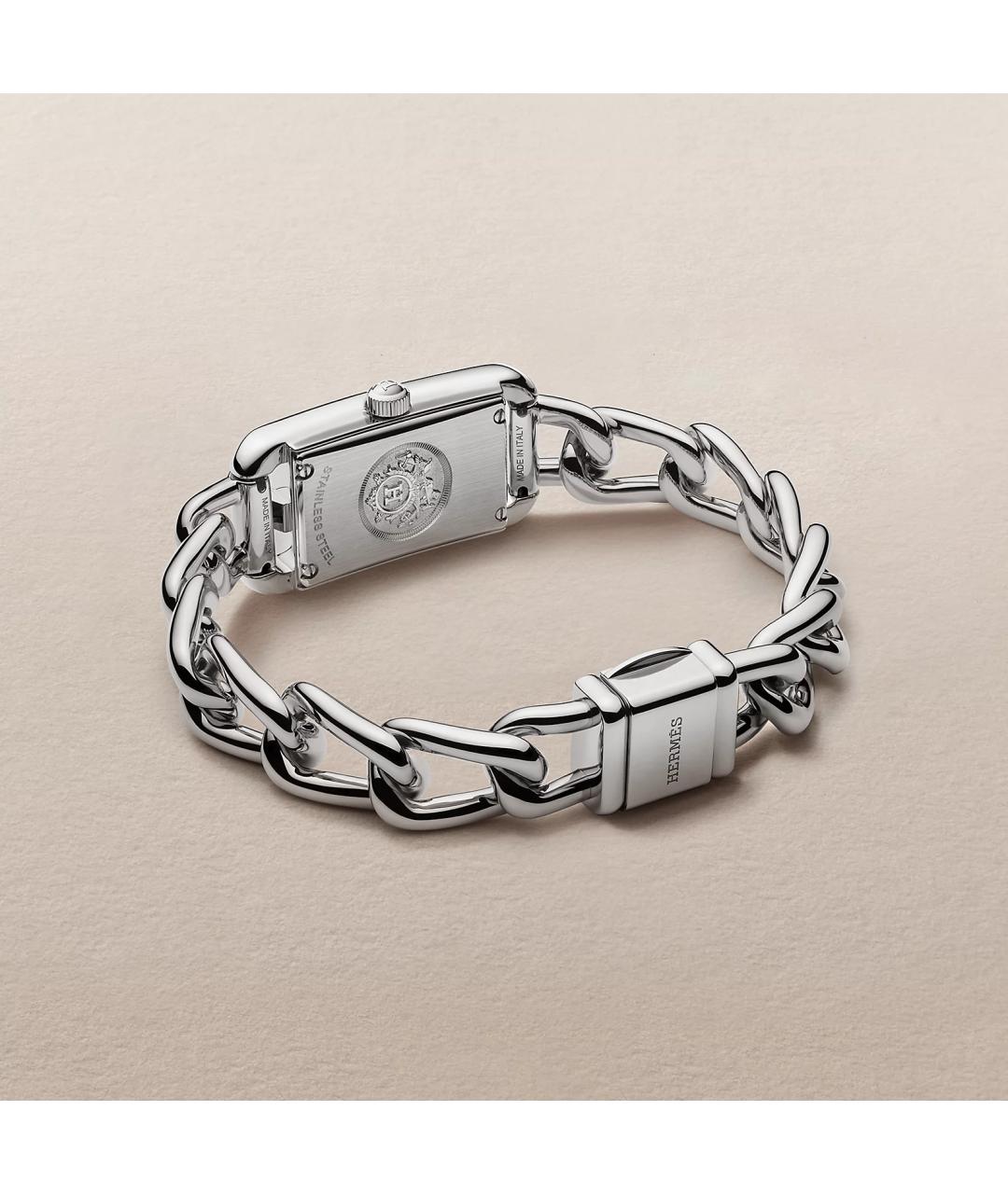 HERMES Серебряные часы, фото 2