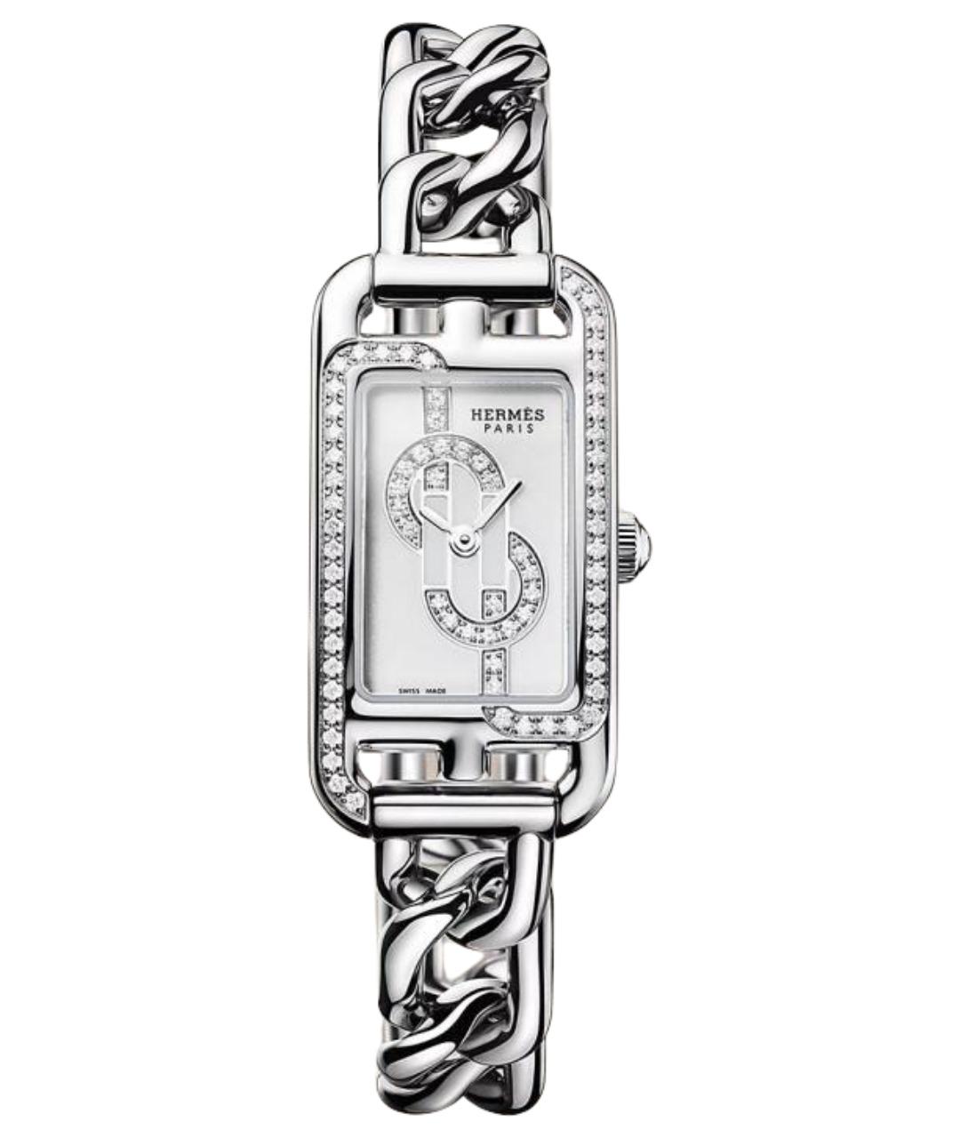 HERMES Серебряные часы, фото 1