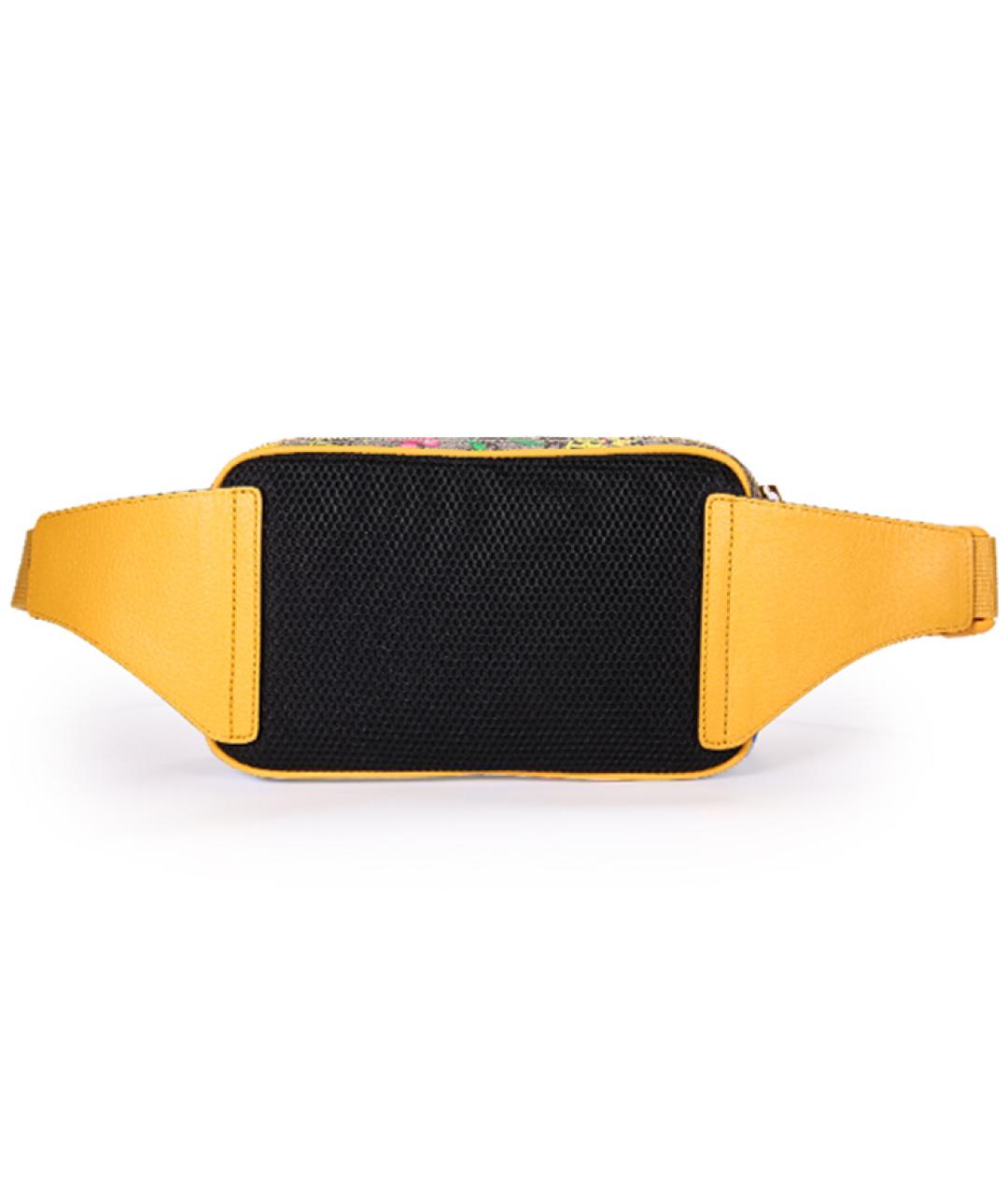 GUCCI Коричневая поясная сумка, фото 2