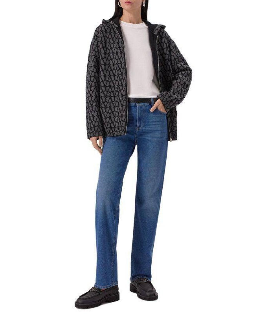 VALENTINO Черные кожаные лоферы, фото 6