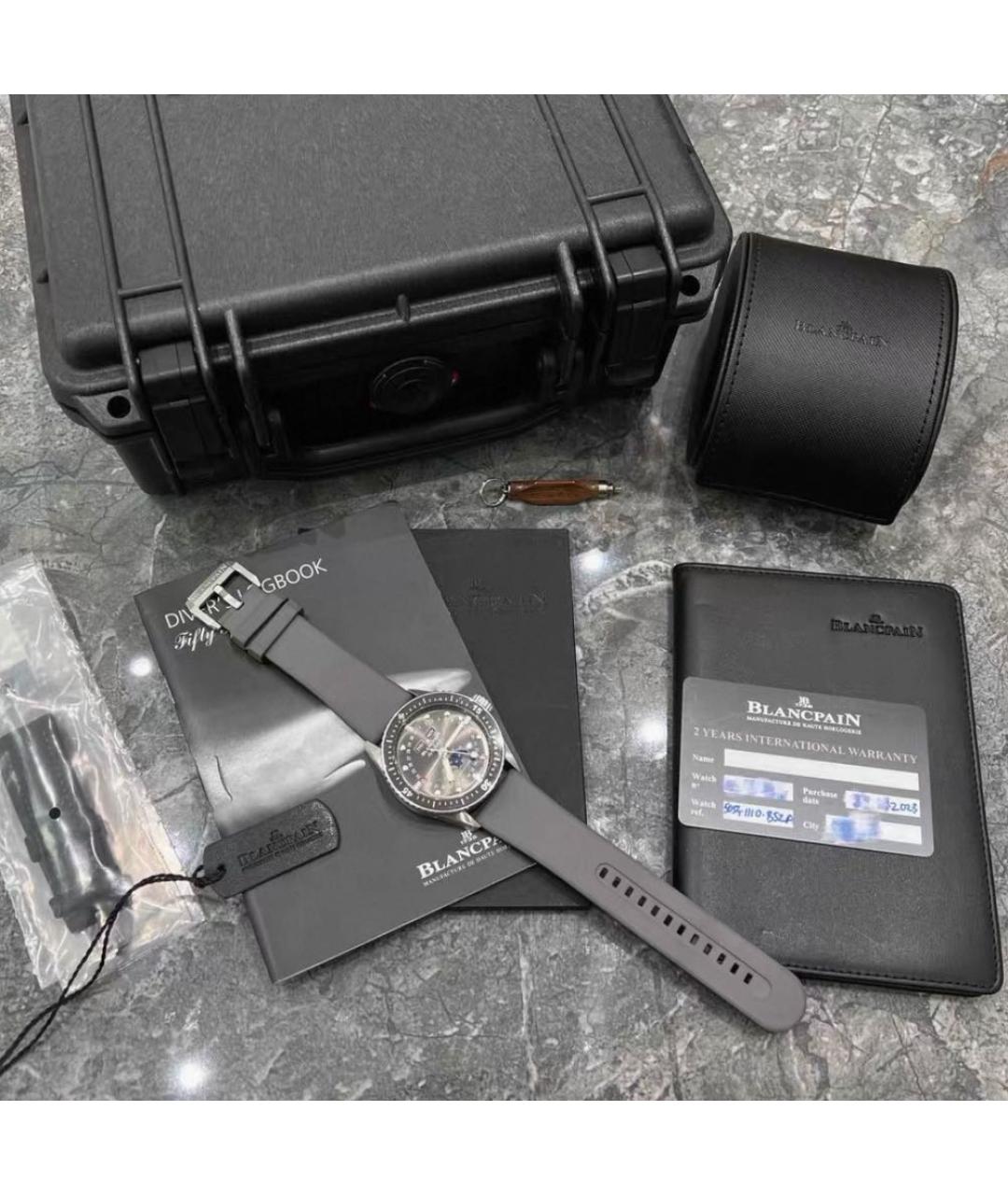 BLANCHA Черные часы, фото 4