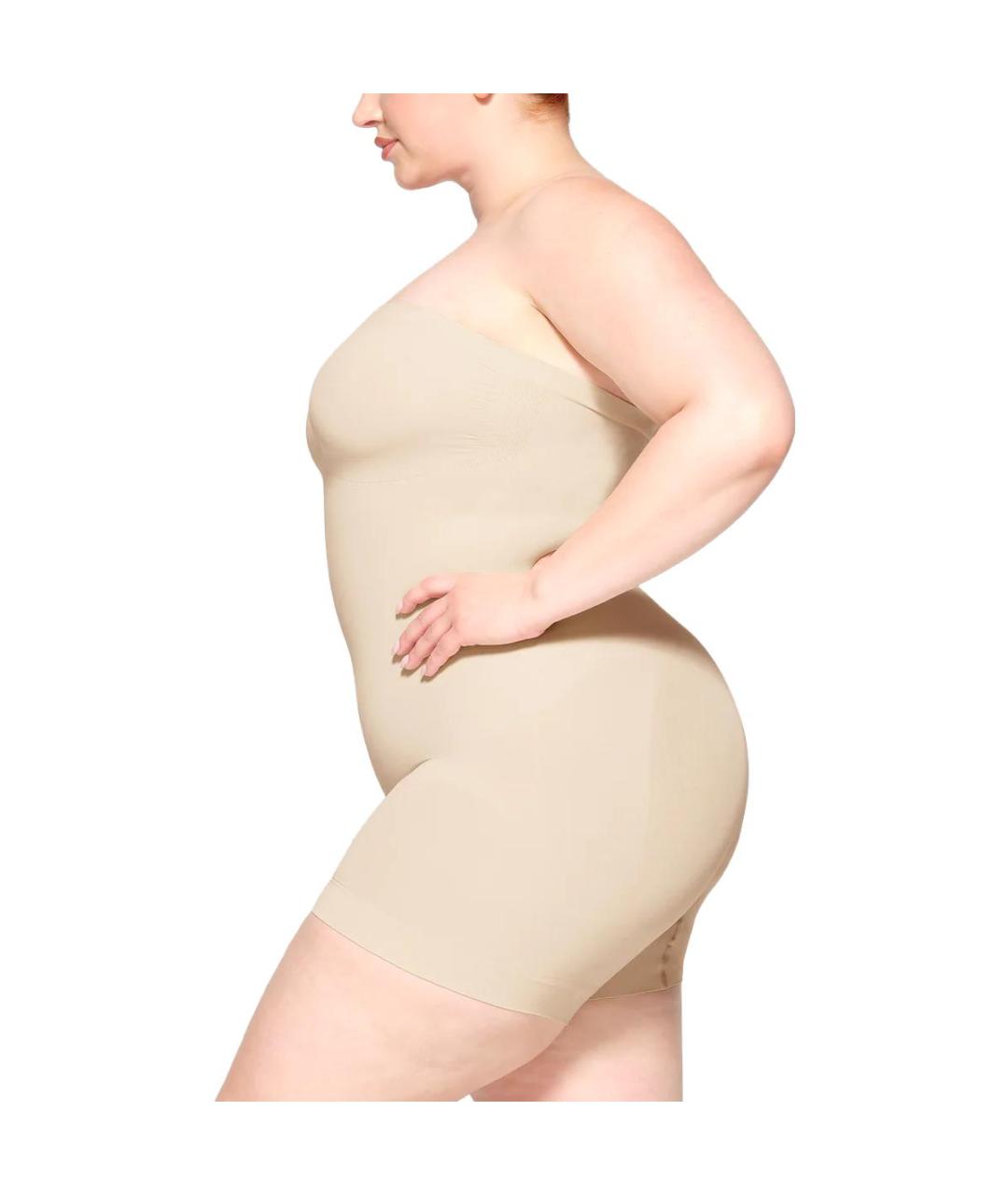 SKIMS Бежевое боди, фото 4