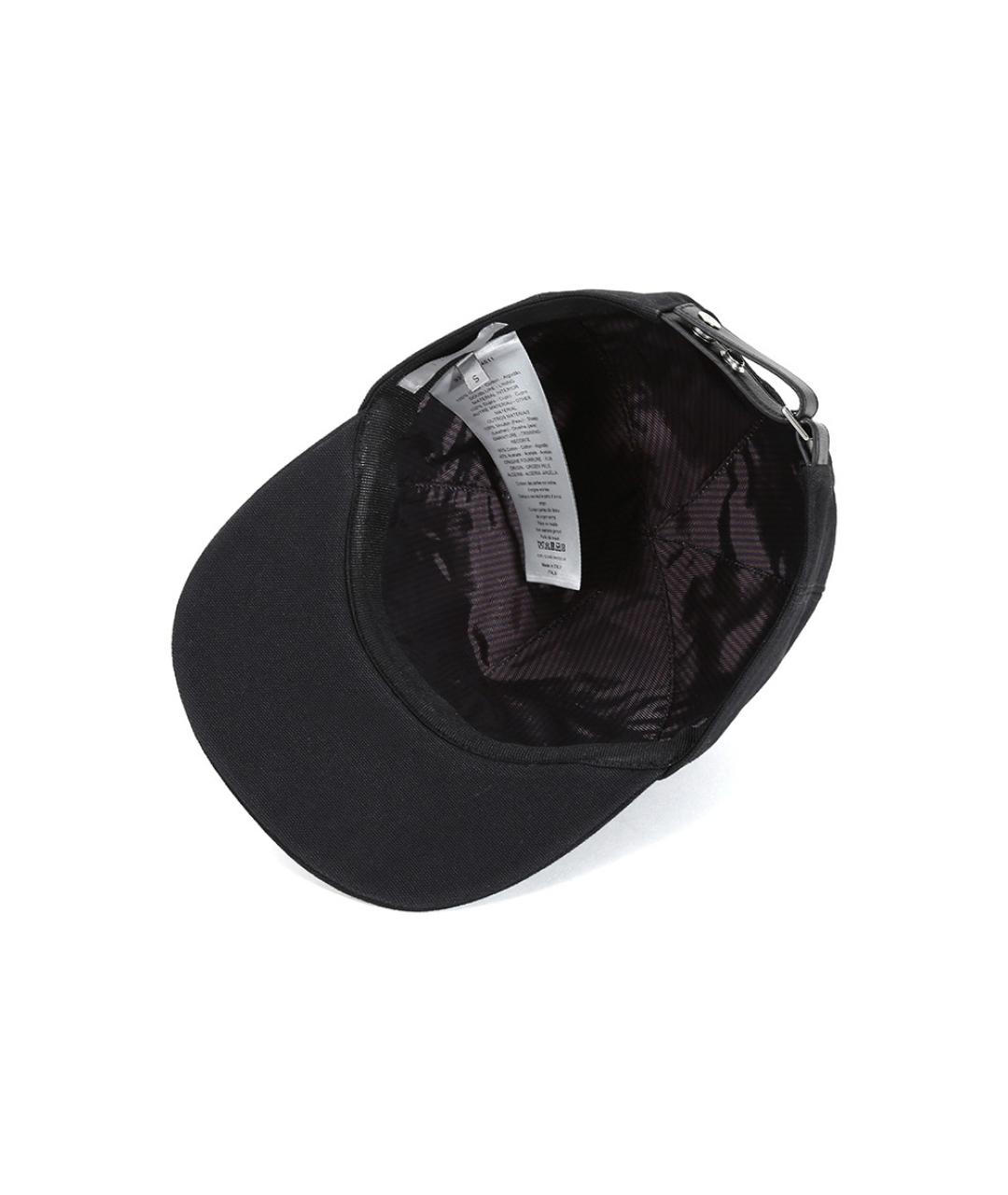 CHRISTIAN DIOR Черная хлопковая кепка/бейсболка, фото 5