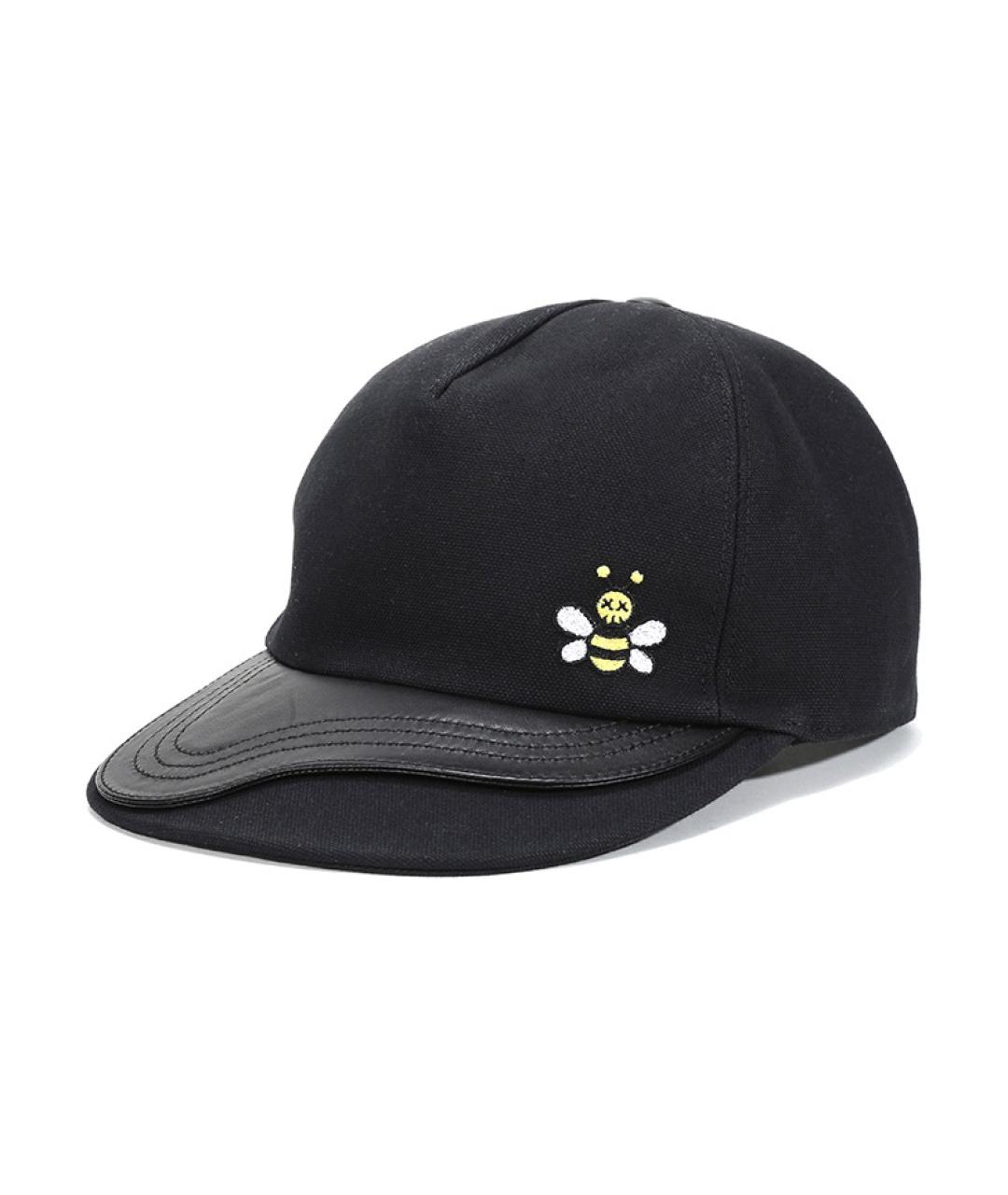 CHRISTIAN DIOR Черная хлопковая кепка/бейсболка, фото 1