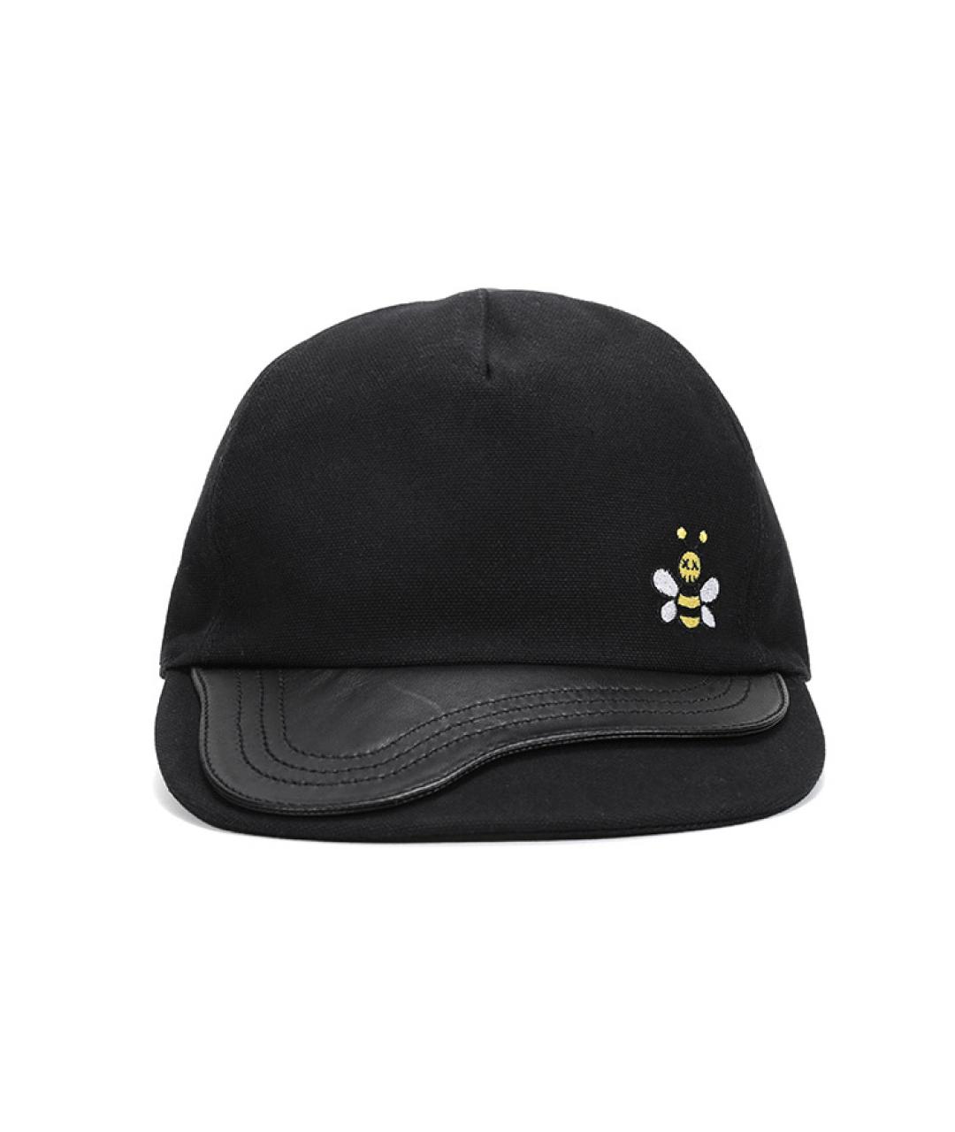 CHRISTIAN DIOR Черная хлопковая кепка/бейсболка, фото 2