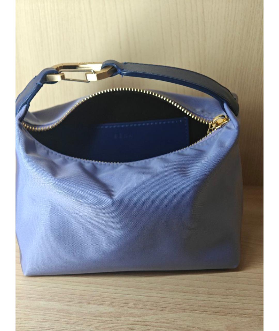 EERA Фиолетовая синтетическая сумка с короткими ручками, фото 4