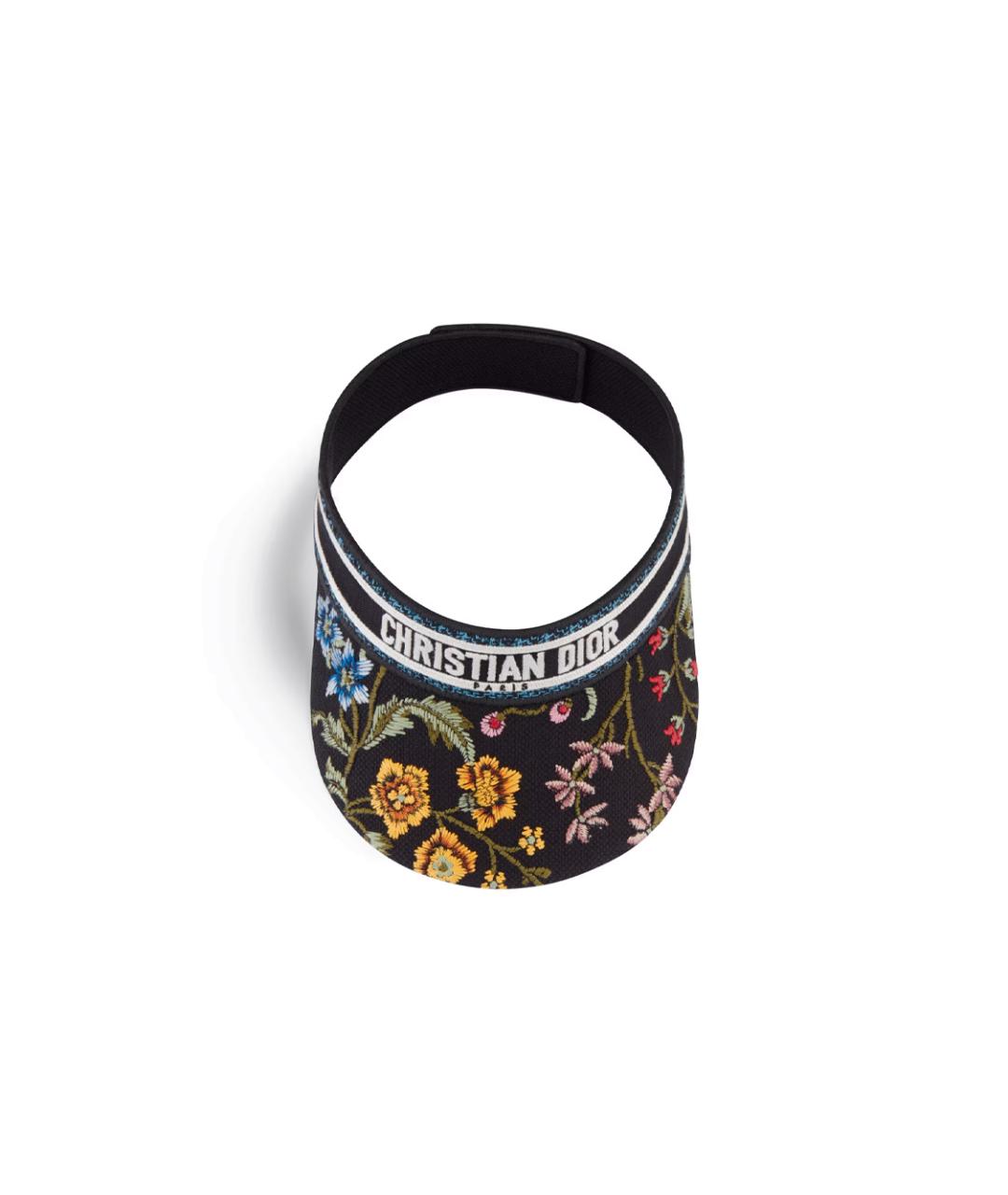 CHRISTIAN DIOR Черная хлопковая кепка, фото 2