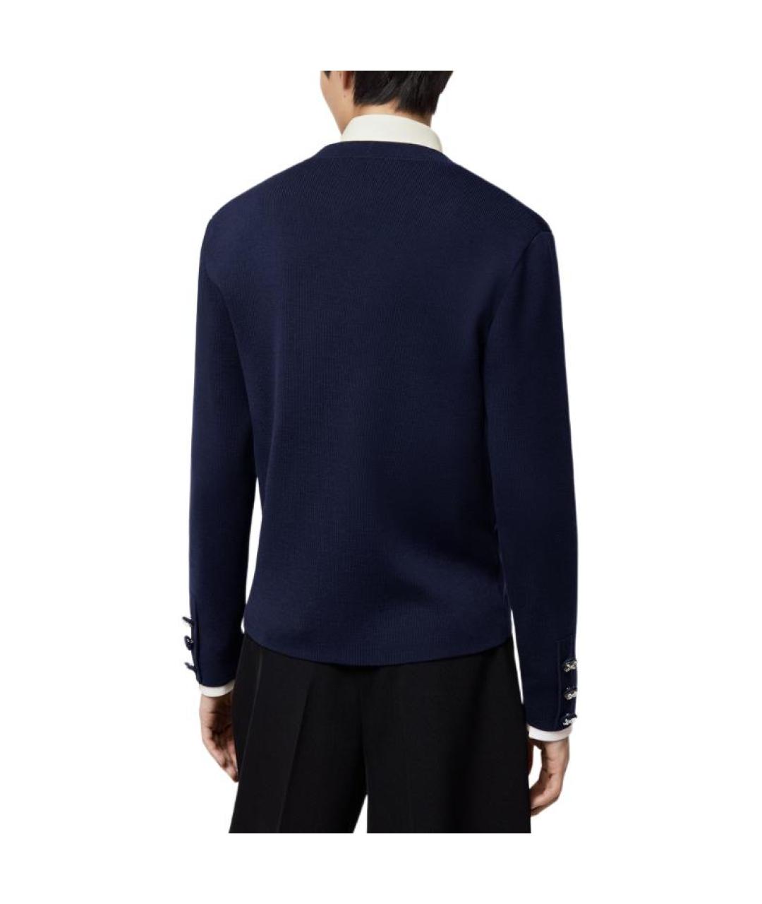 LOUIS VUITTON Темно-синий кардиган, фото 3