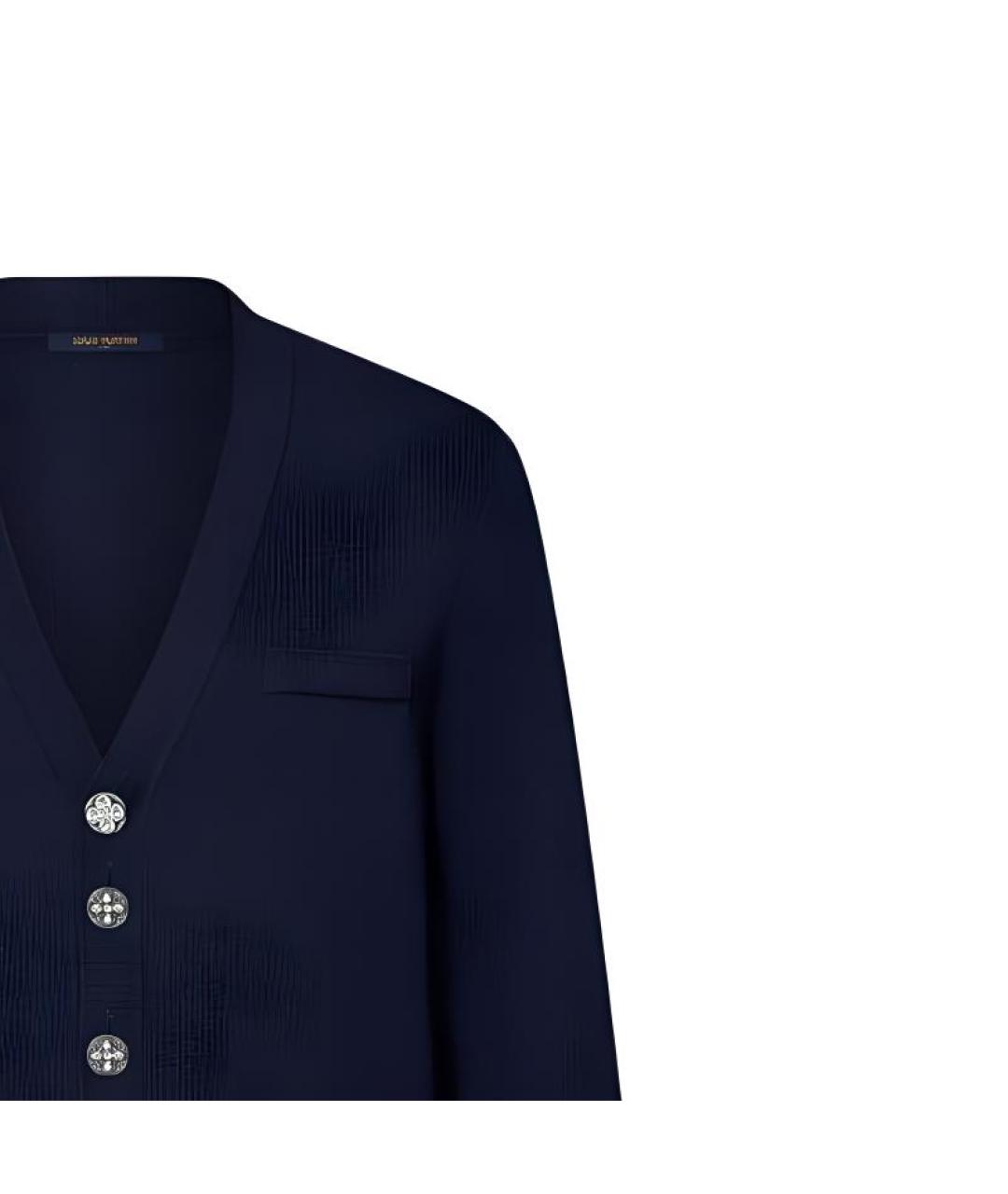 LOUIS VUITTON Темно-синий кардиган, фото 5