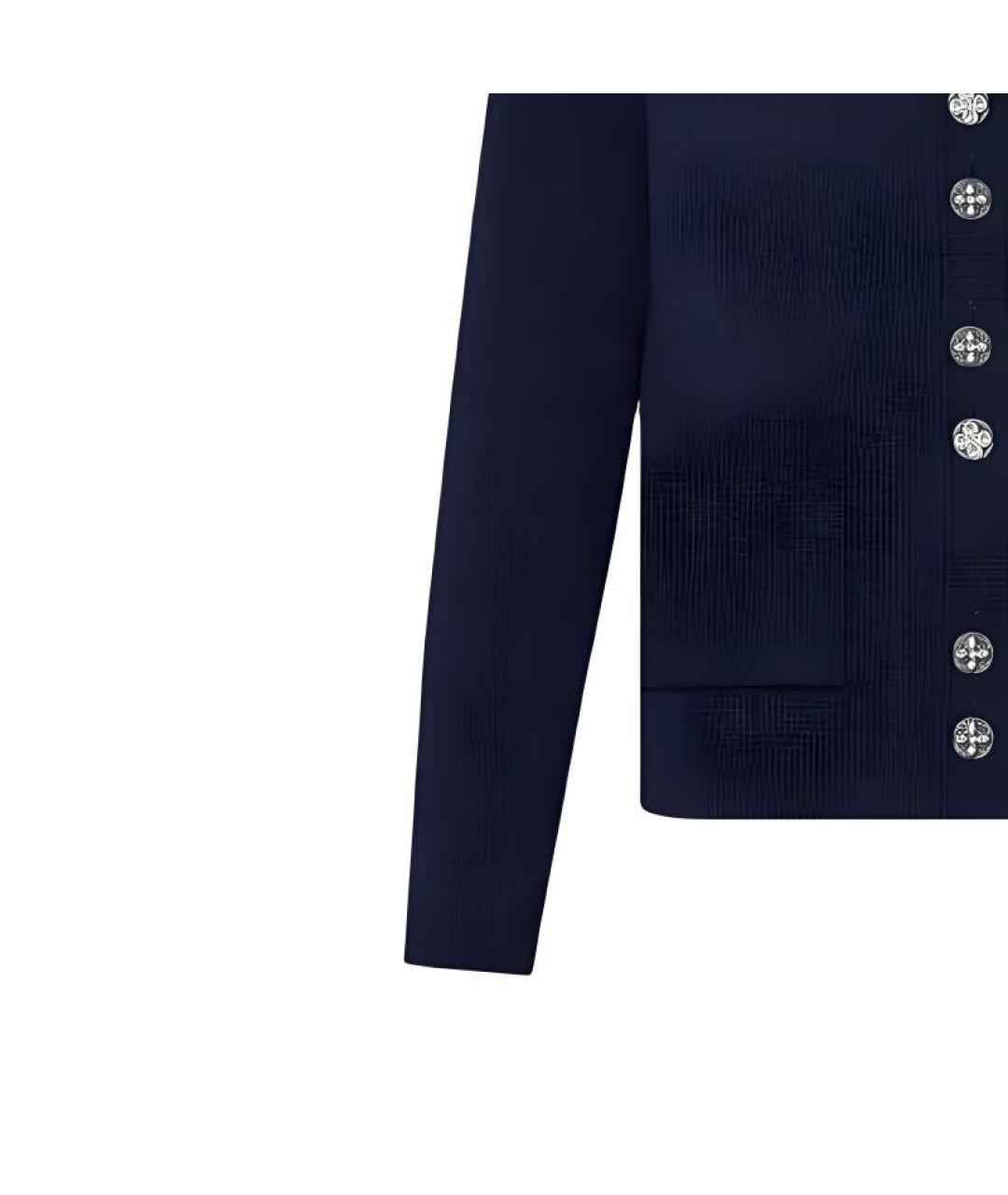 LOUIS VUITTON Темно-синий кардиган, фото 6