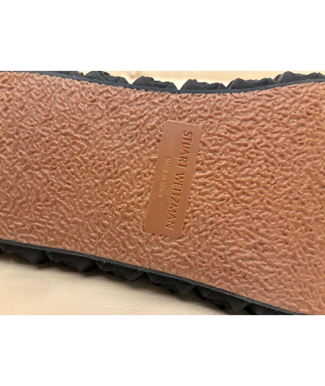 STUART WEITZMAN Черные текстильные кеды, фото 6