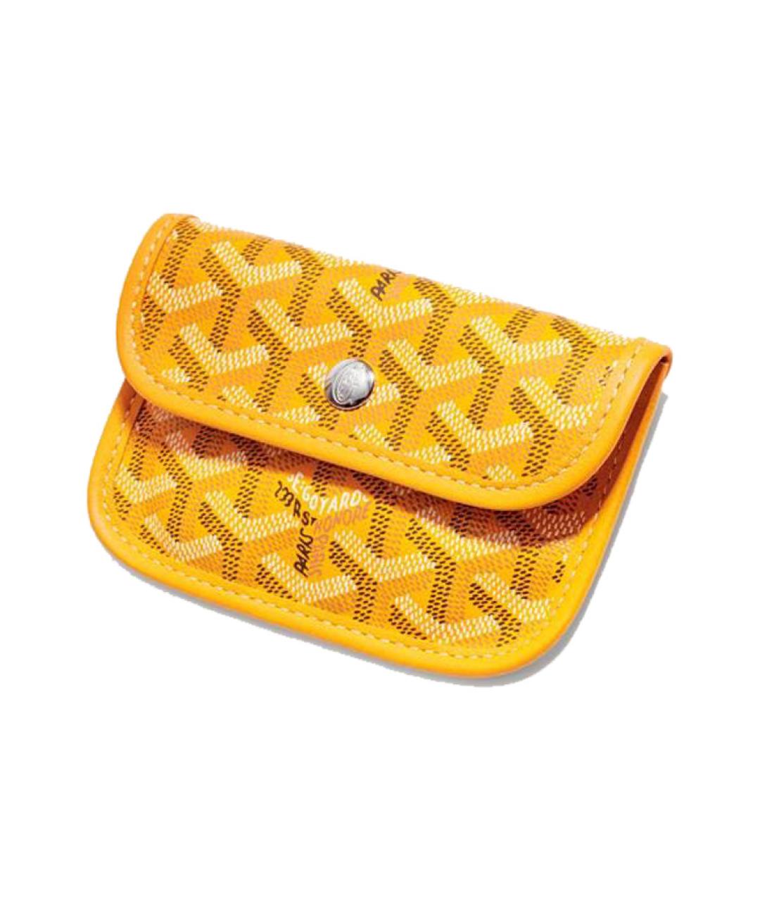 GOYARD Желтая сумка через плечо, фото 3