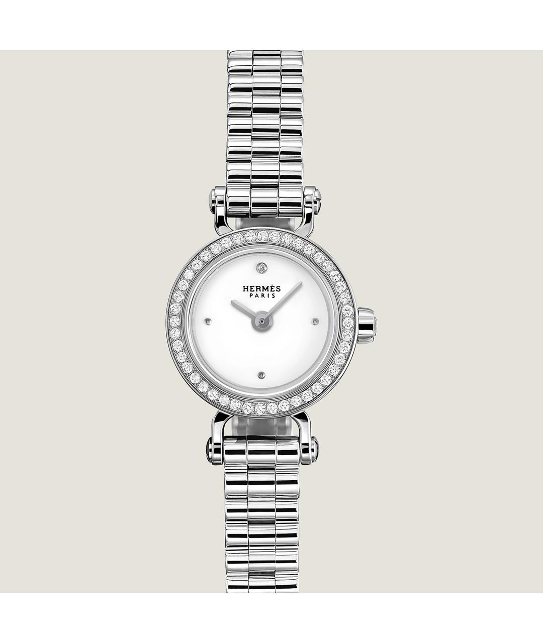 HERMES Серебряные часы, фото 2