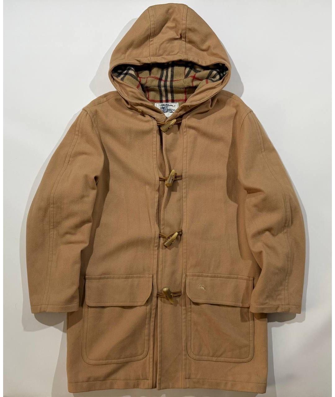 BURBERRY Коричневое шерстяное пальто, фото 8