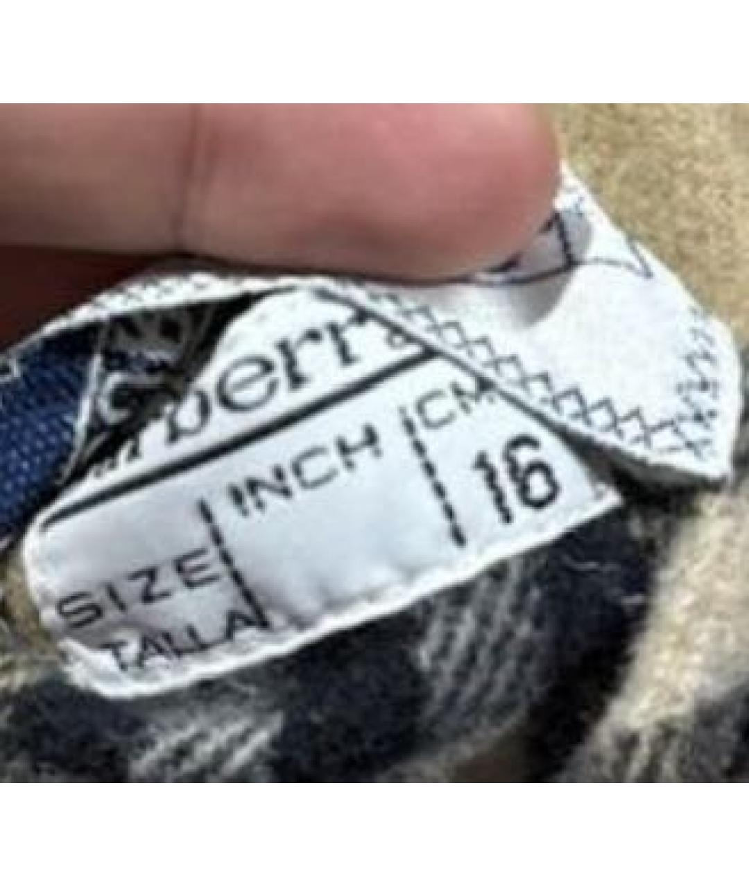 BURBERRY Коричневое шерстяное пальто, фото 6