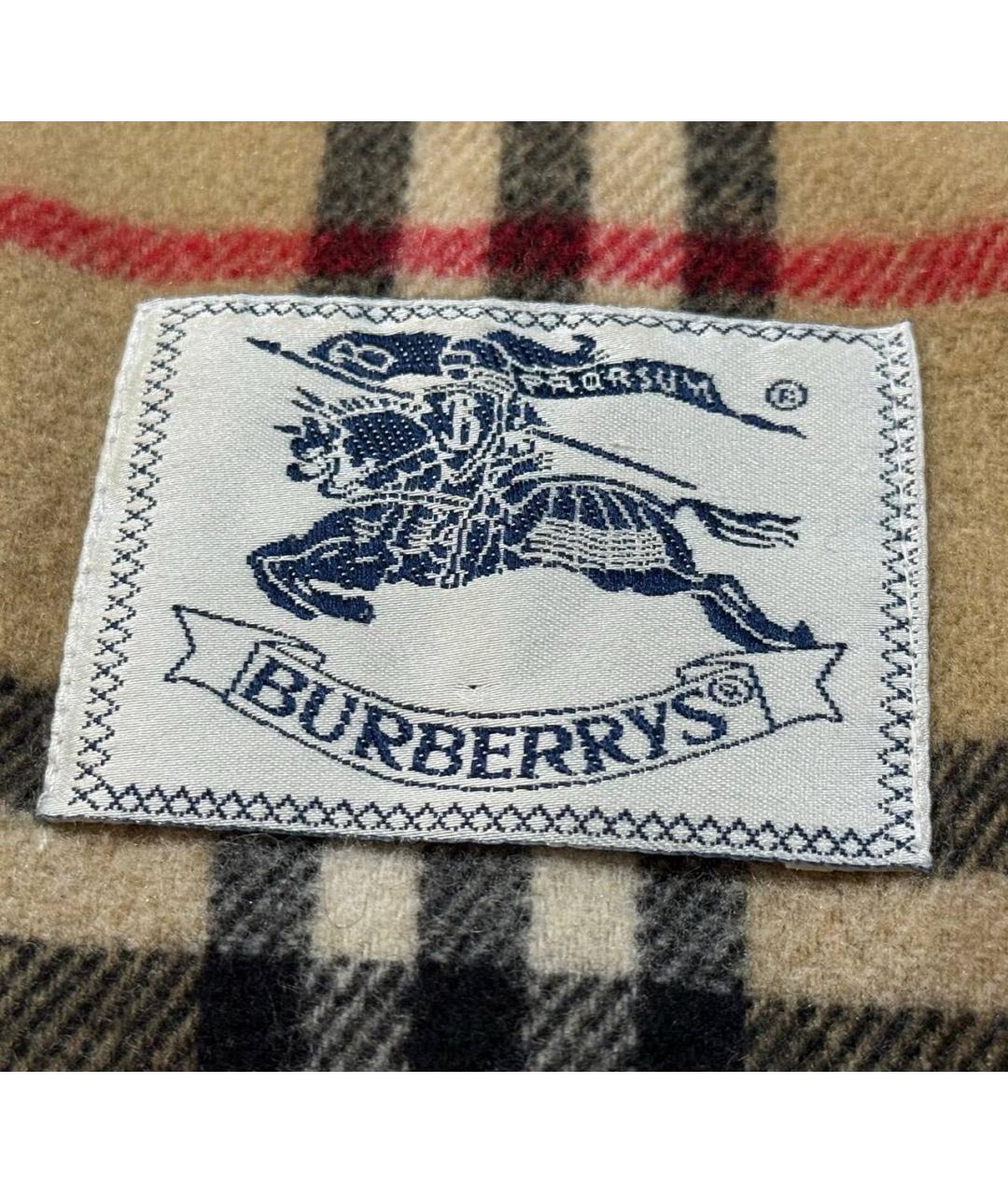 BURBERRY Коричневое шерстяное пальто, фото 5