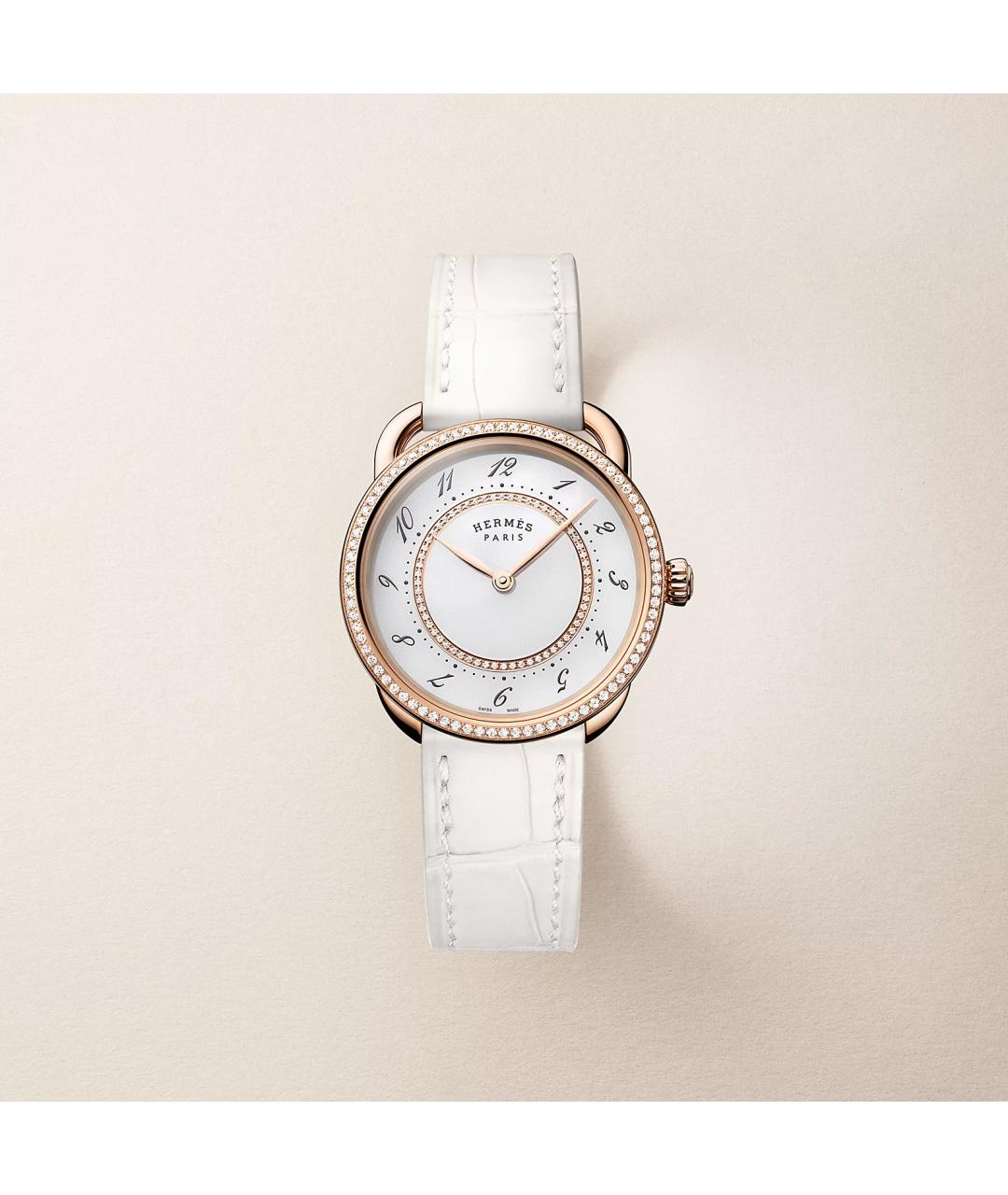 HERMES Золотые часы из розового золота, фото 3