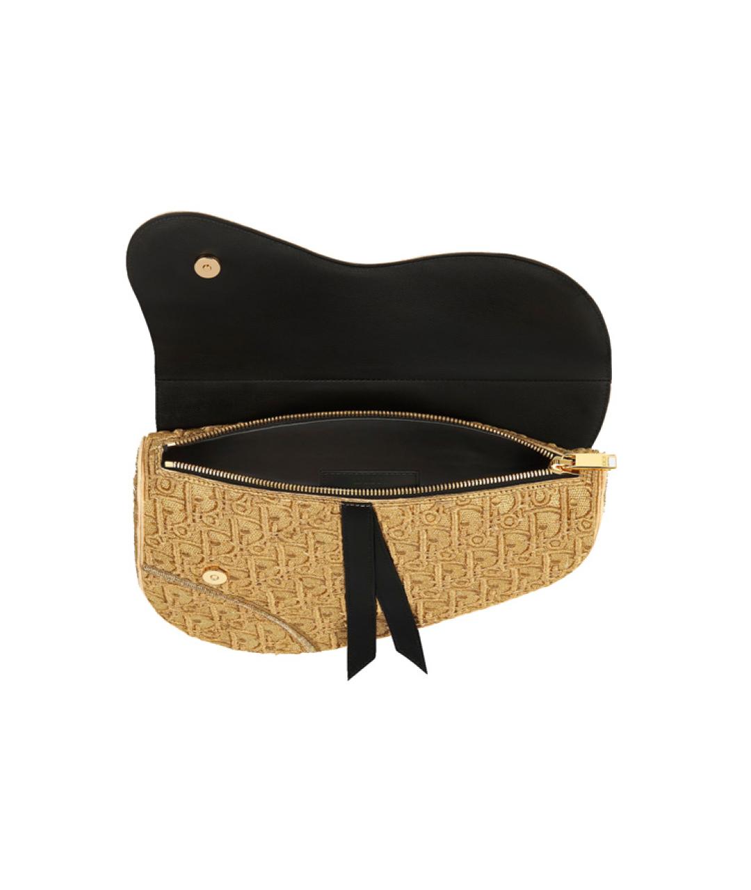 CHRISTIAN DIOR Бежевая сумка на плечо, фото 3