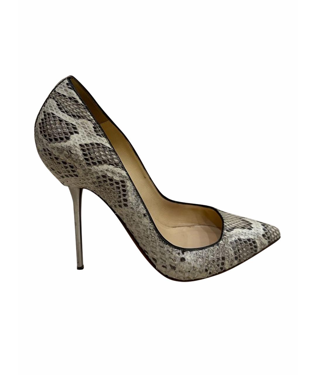 CHRISTIAN LOUBOUTIN Мульти туфли из экзотической кожи, фото 1