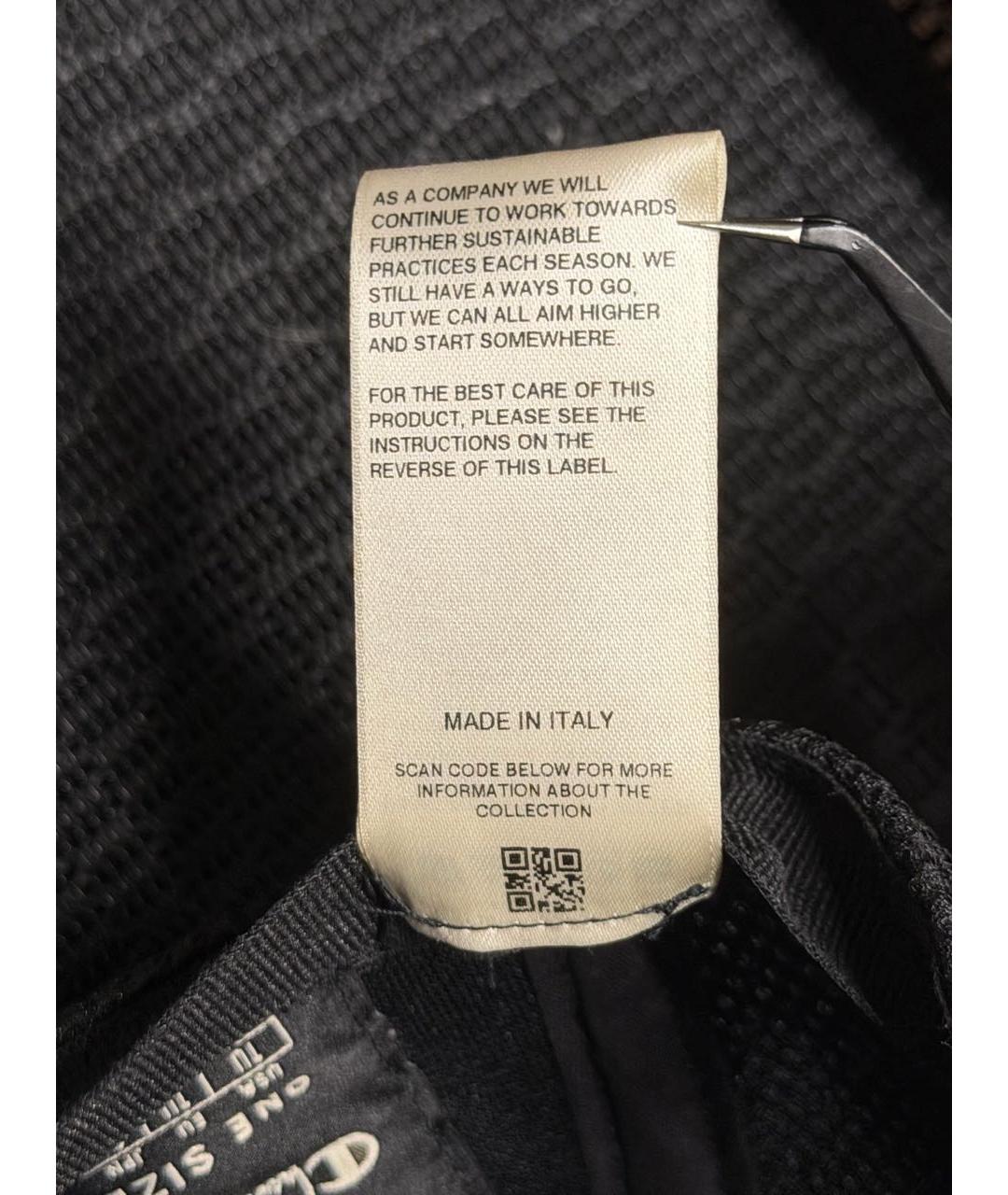 RICK OWENS Черная кепка/бейсболка, фото 6