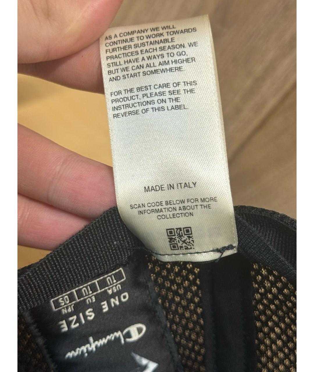 RICK OWENS Черная кепка/бейсболка, фото 6