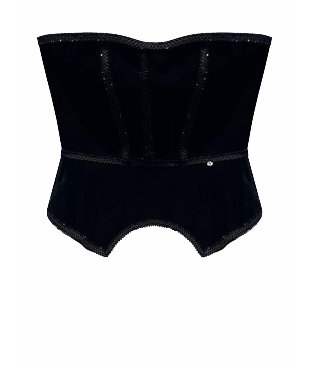 NISSA Черный корсет, фото 1