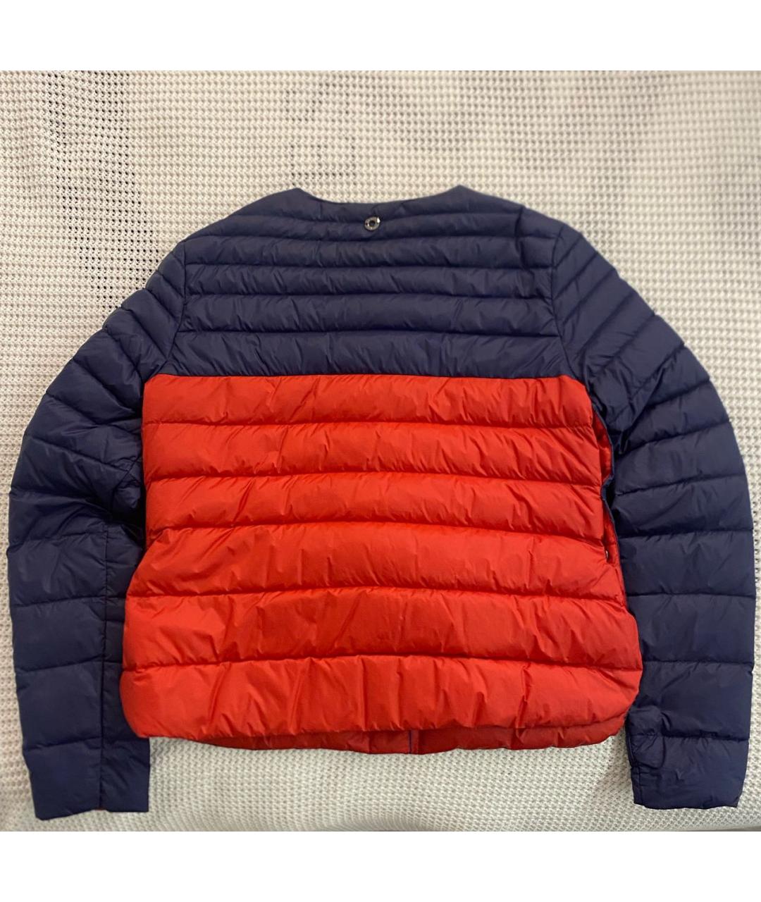 ARMANI JEANS Темно-синяя полиамидовая куртка, фото 2