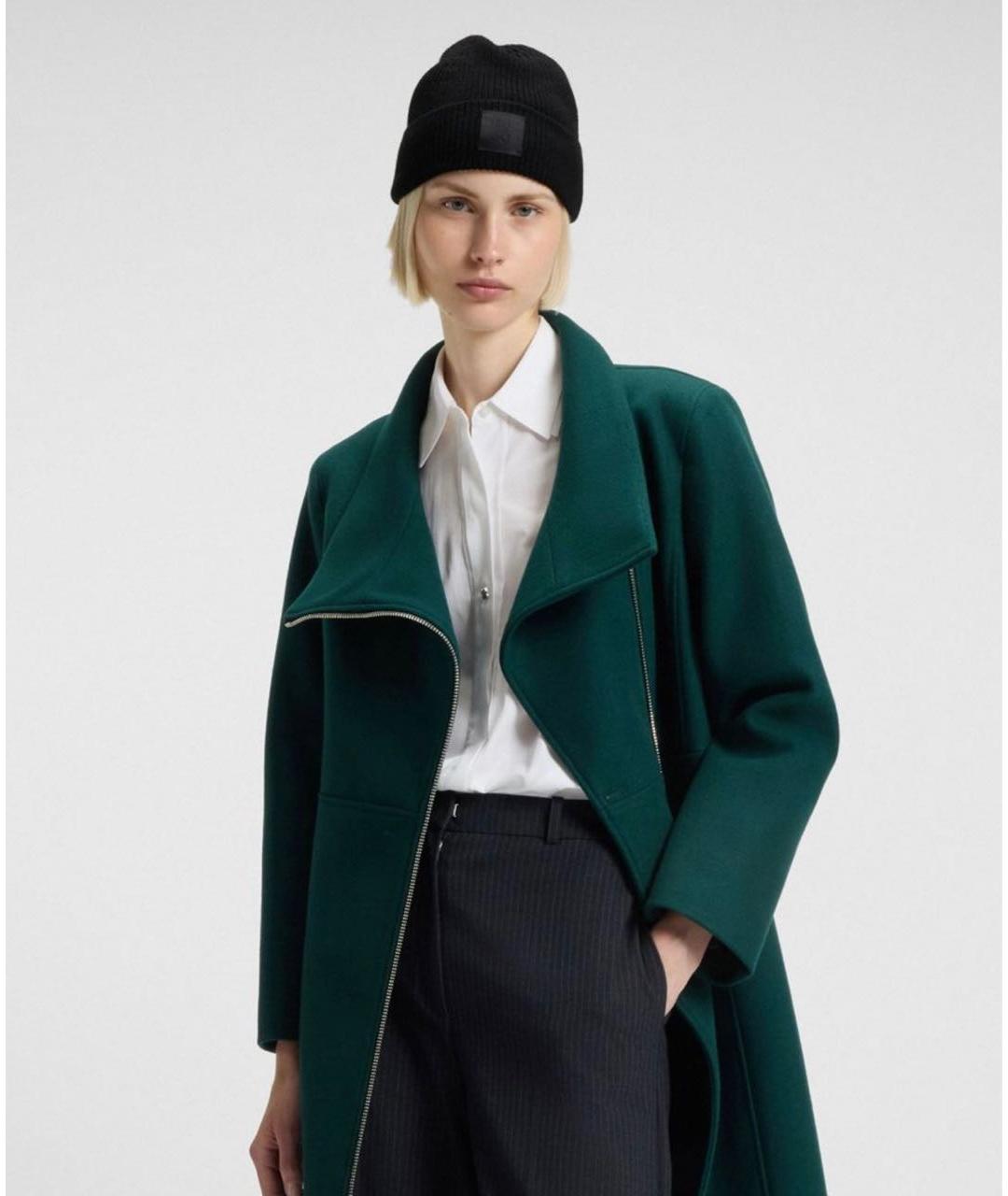 HUGO Черная шерстяная шапка, фото 4