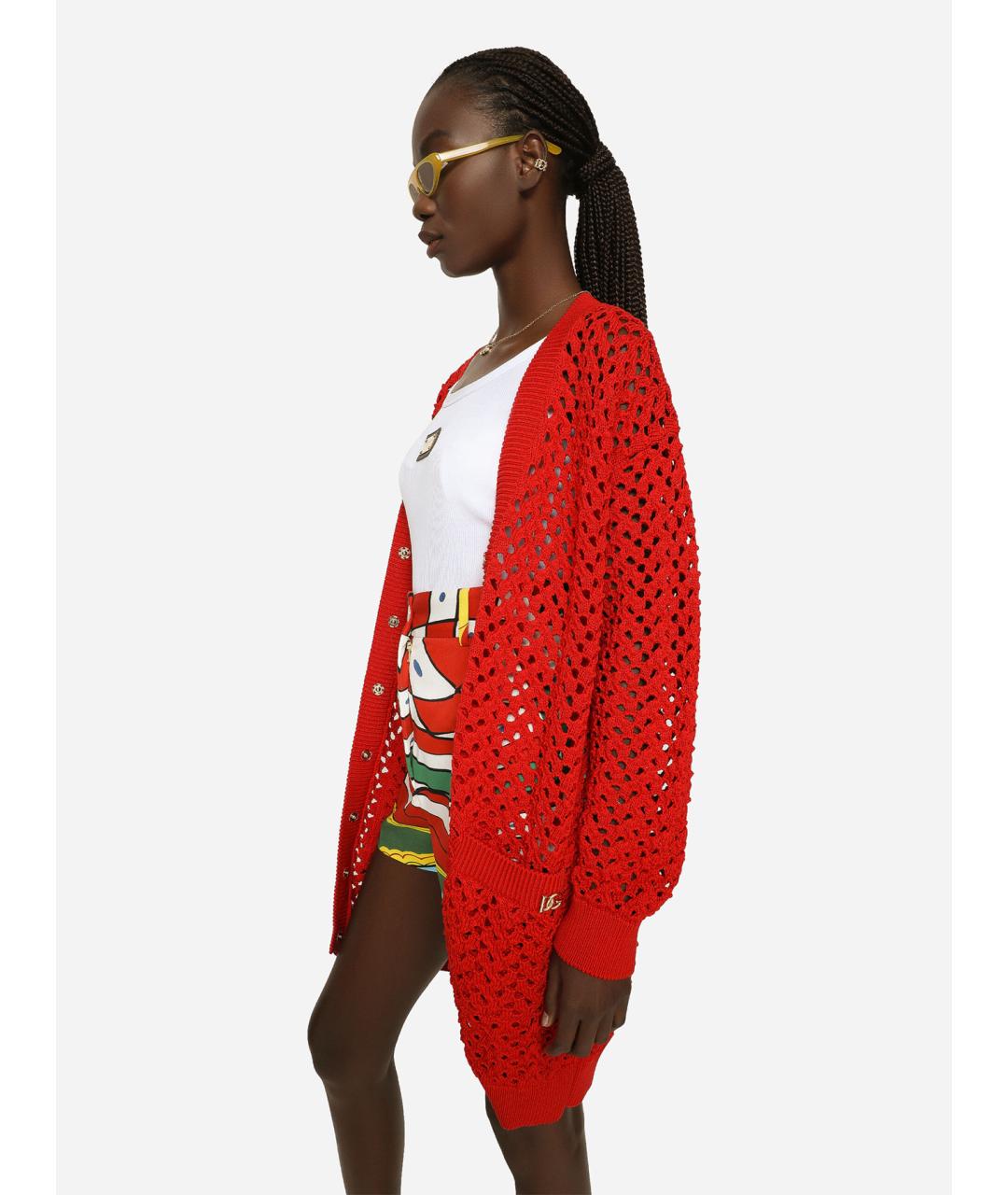 DOLCE&GABBANA Золотые металлические серьги, фото 2