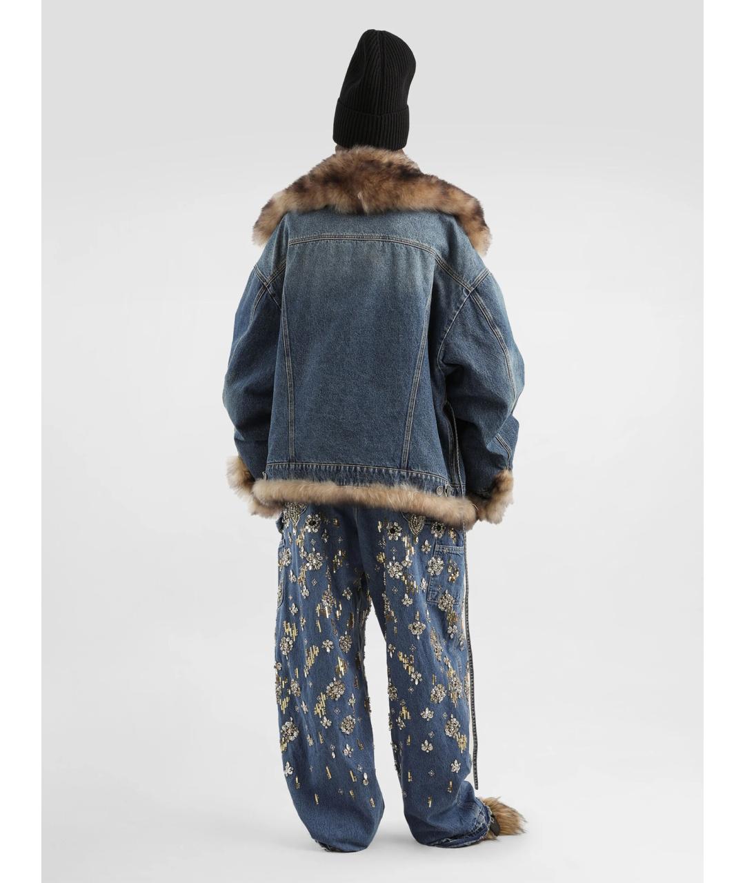 DOLCE&GABBANA Синяя куртка, фото 4