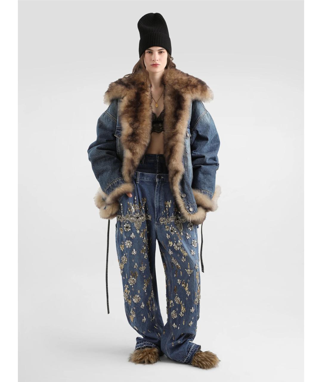 DOLCE&GABBANA Синяя куртка, фото 2