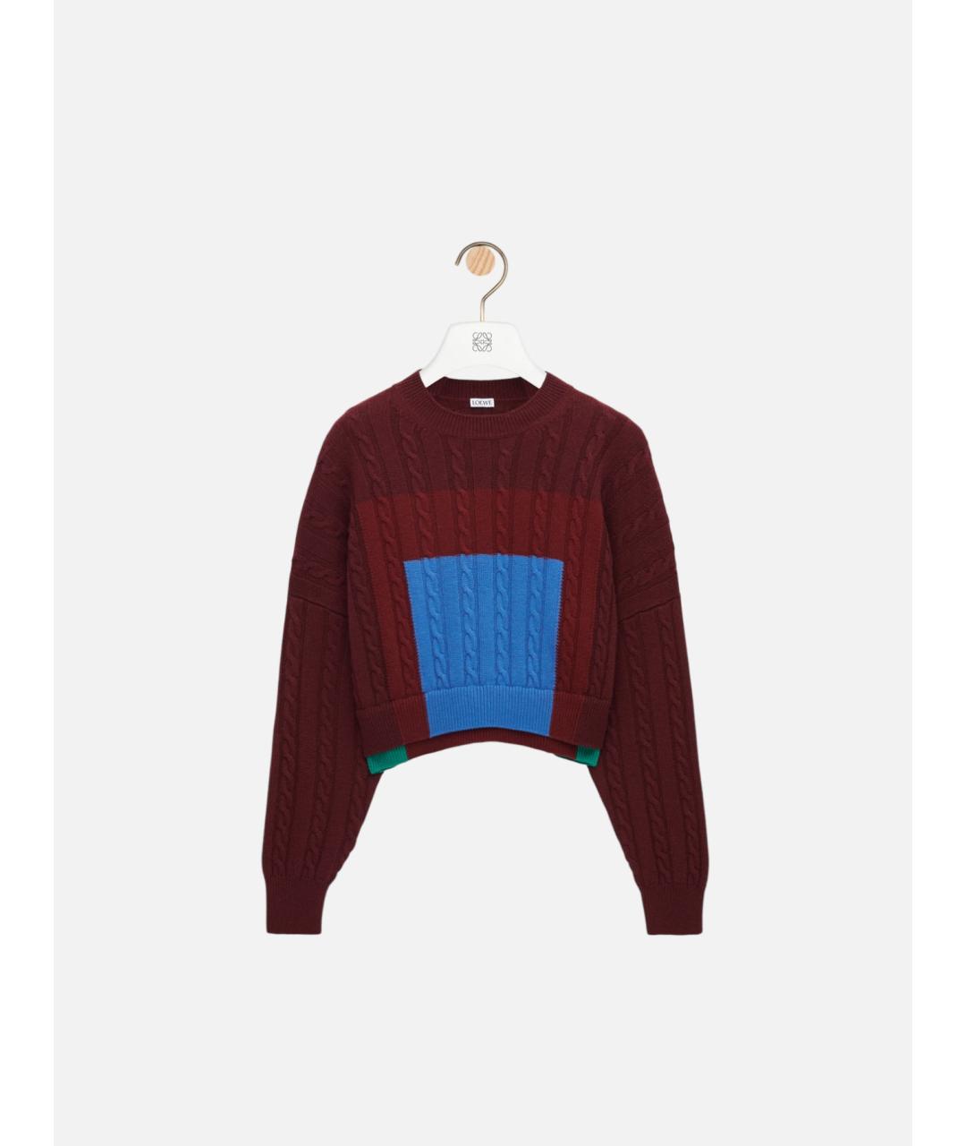 LOEWE Мульти шерстяной джемпер / свитер, фото 5